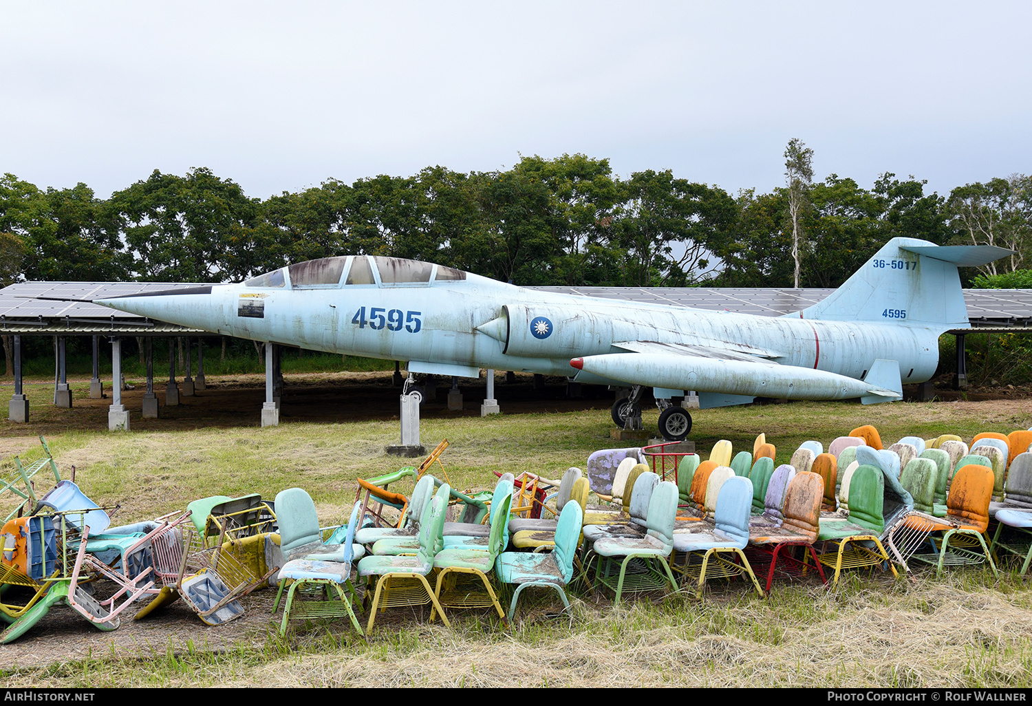 Aircraft Photo of 4595 / 36-5017 | Lockheed F-104DJ Starfighter | Taiwan - Air Force | AirHistory.net #864212