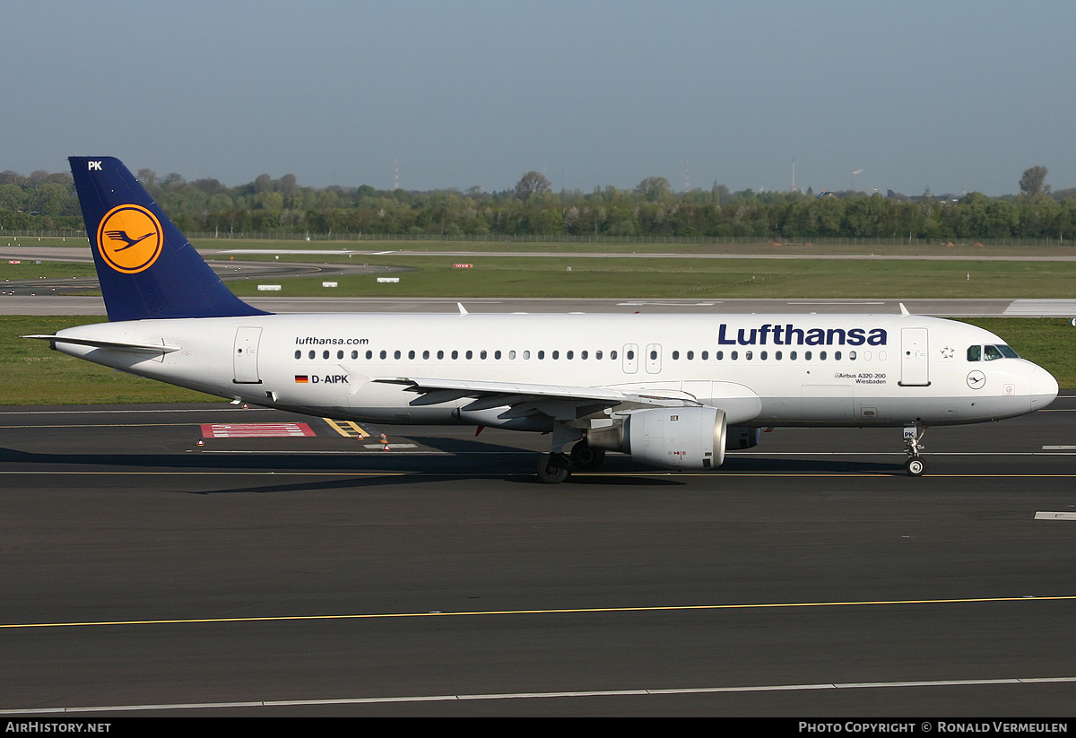 Aircraft Photo of D-AIPK | Airbus A320-211 | Lufthansa | AirHistory.net #864227