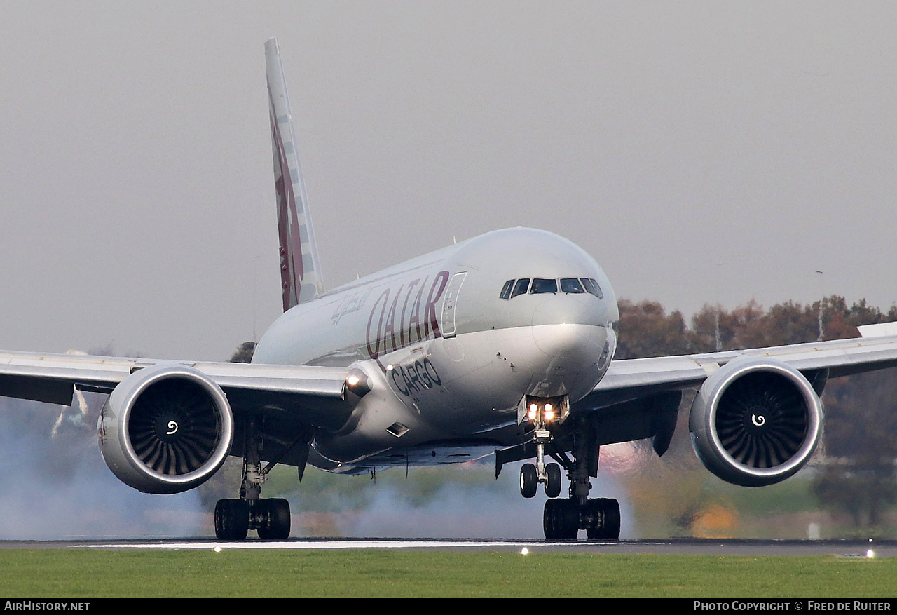 Aircraft Photo of A7-BFV | Boeing 777-F | Qatar Airways Cargo | AirHistory.net #864321