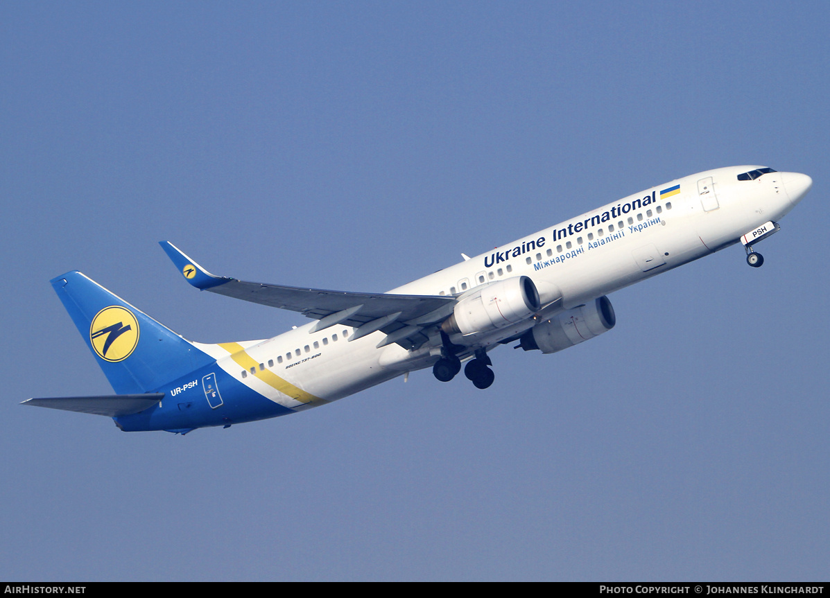 Aircraft Photo of UR-PSH | Boeing 737-85R | Ukraine International Airlines | AirHistory.net #864322