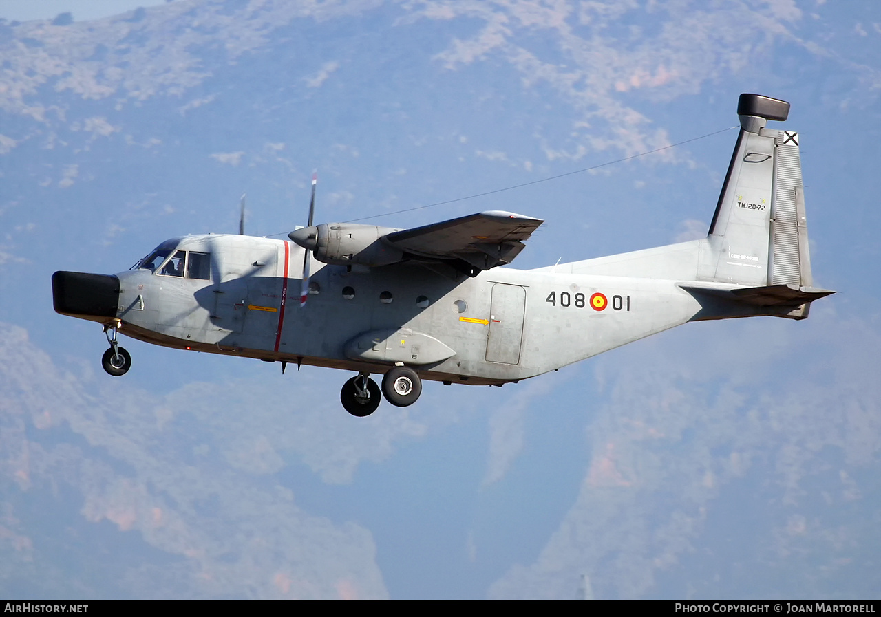 Aircraft Photo of TM.12D-72 | CASA C-212-200ECM Aviocar | Spain - Air Force | AirHistory.net #864326