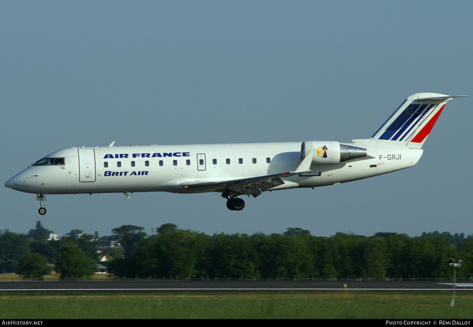 Aircraft Photo of F-GRJI | Canadair CRJ-100ER (CL-600-2B19) | Air France | AirHistory.net #864369