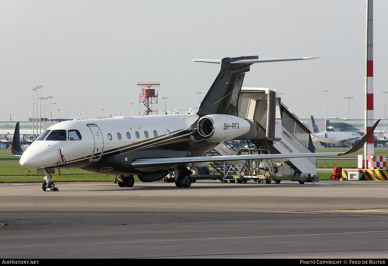 Aircraft Photo of 9H-PFX | Embraer EMB-550 Praetor 600 | AirHistory.net #864384