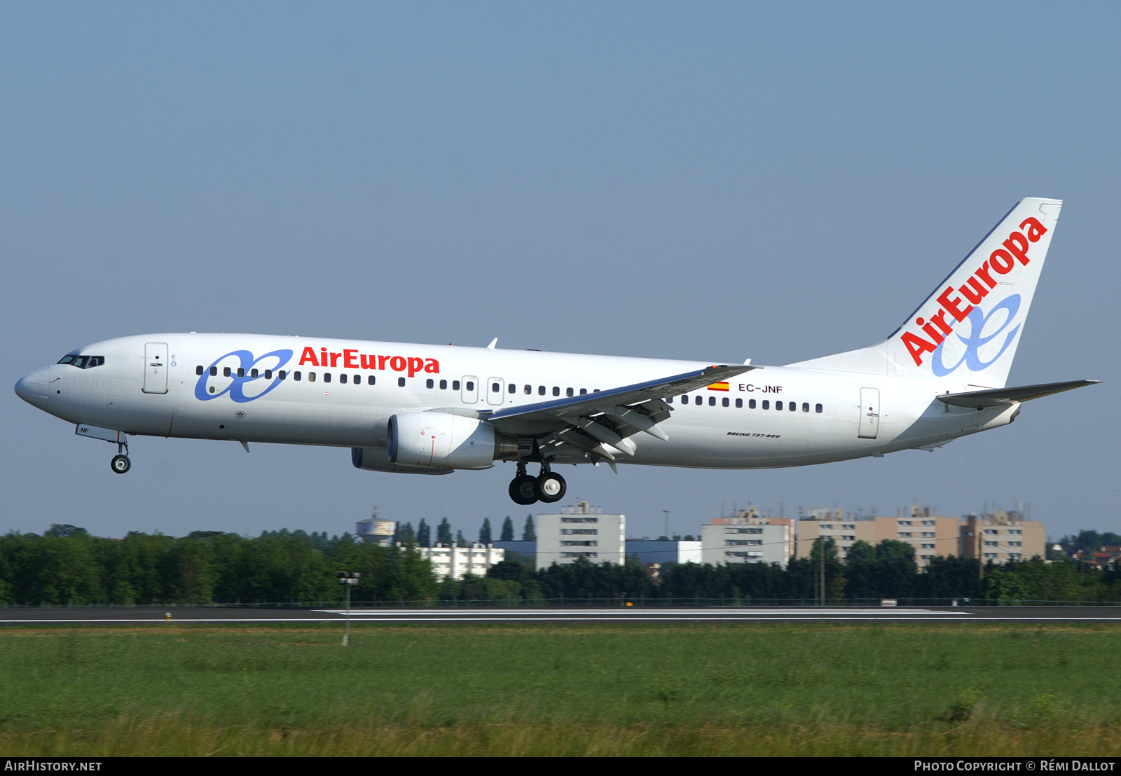 Aircraft Photo of EC-JNF | Boeing 737-85P | Air Europa | AirHistory.net #864439