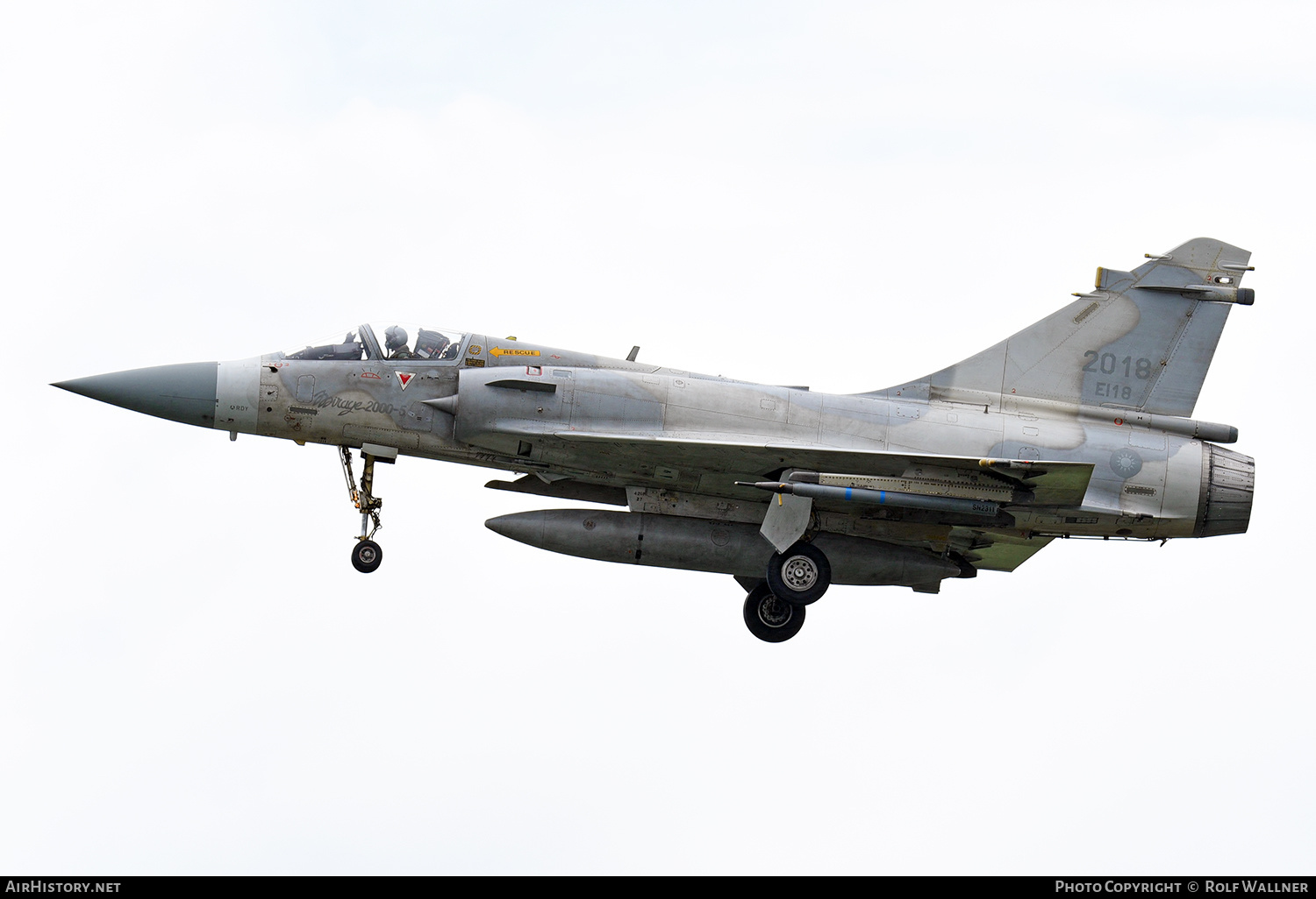 Aircraft Photo of 2018 / EI18 | Dassault Mirage 2000-5EI | Taiwan - Air Force | AirHistory.net #864451
