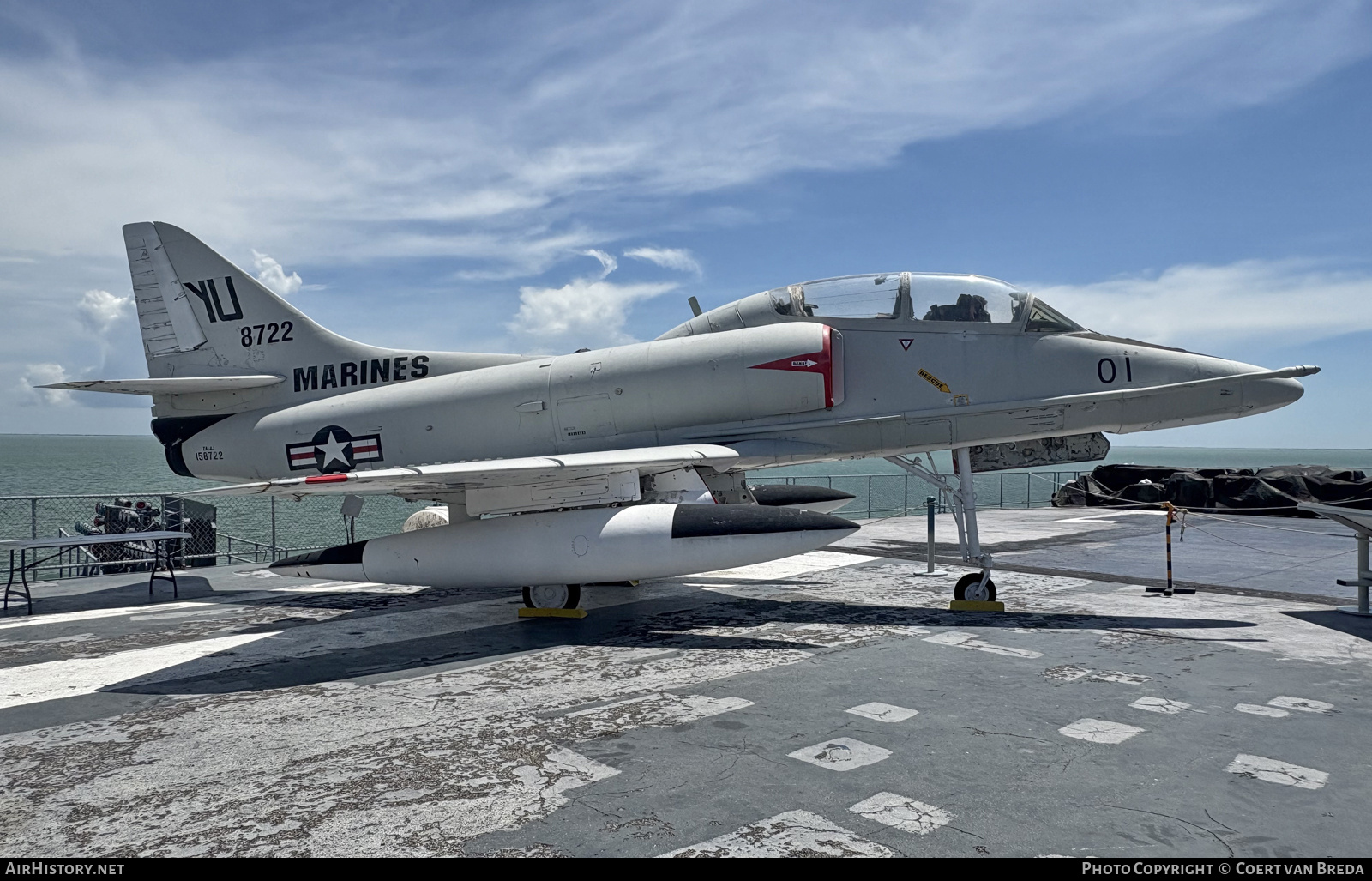 Aircraft Photo of 158722 / 8722 | McDonnell Douglas TA-4J Skyhawk | USA - Marines | AirHistory.net #864462