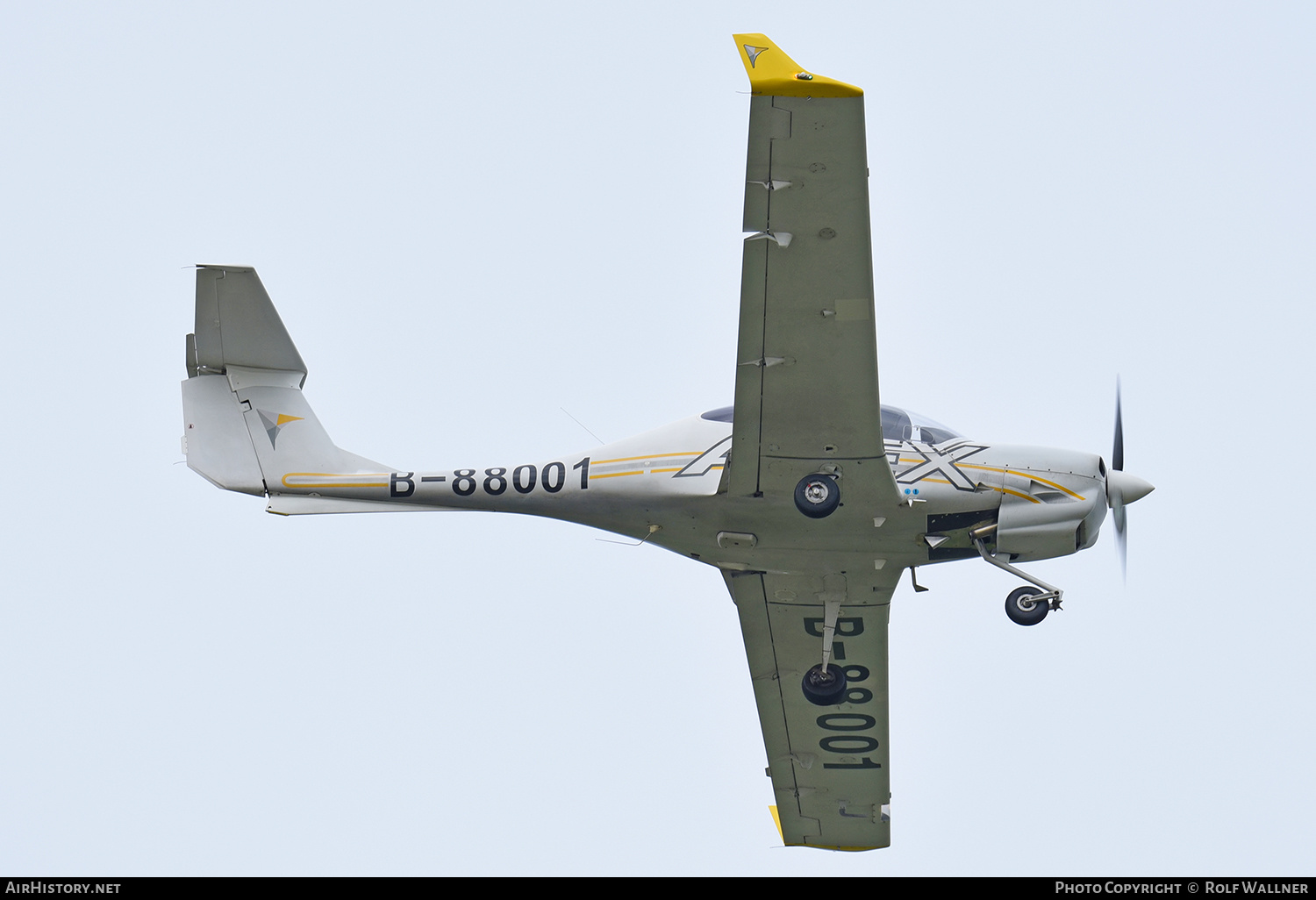 Aircraft Photo of B-88001 | Diamond DA40 NG Diamond Star | APEX Flight Academy | AirHistory.net #864491