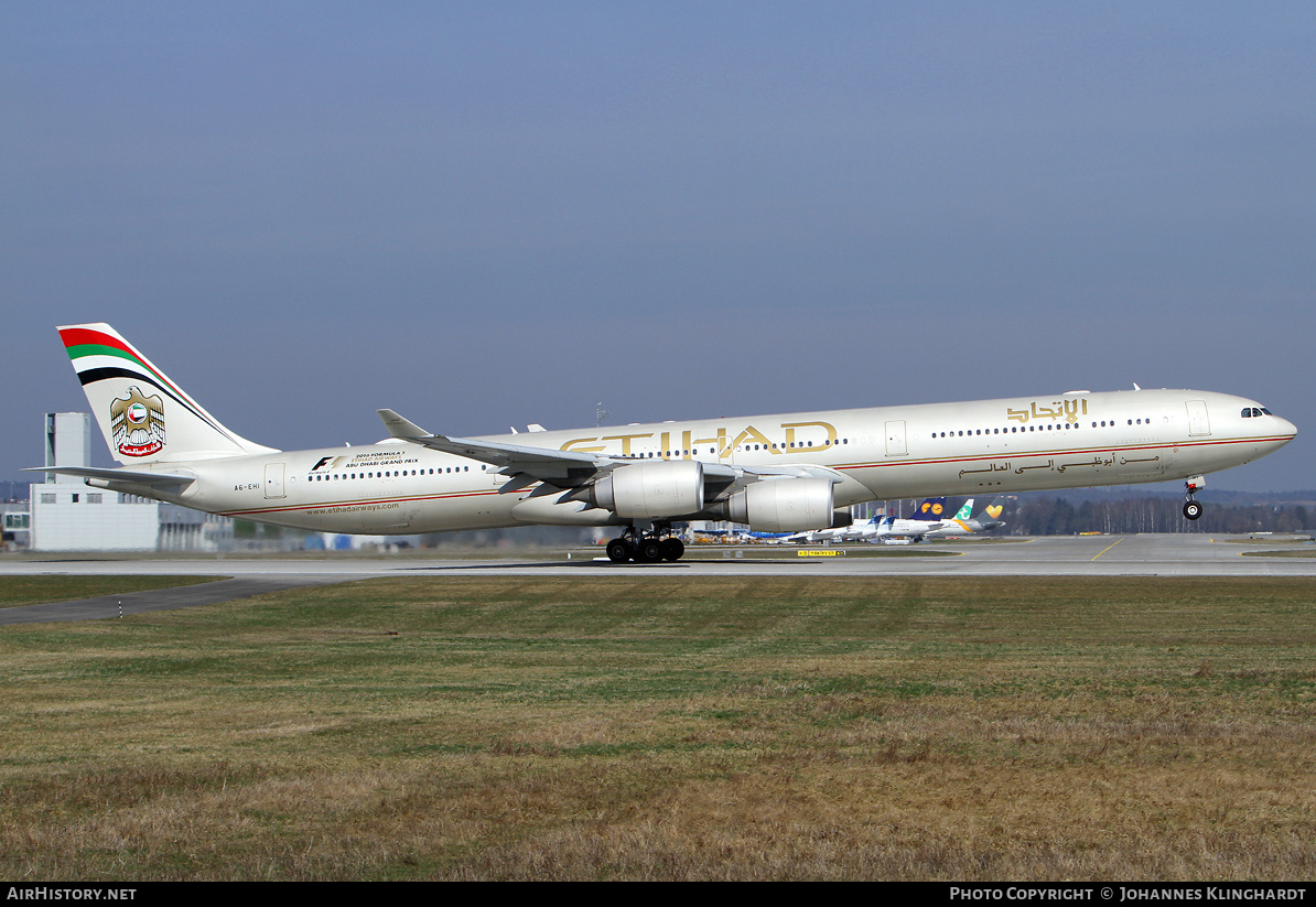 Aircraft Photo of A6-EHI | Airbus A340-642 | Etihad Airways | AirHistory.net #864503