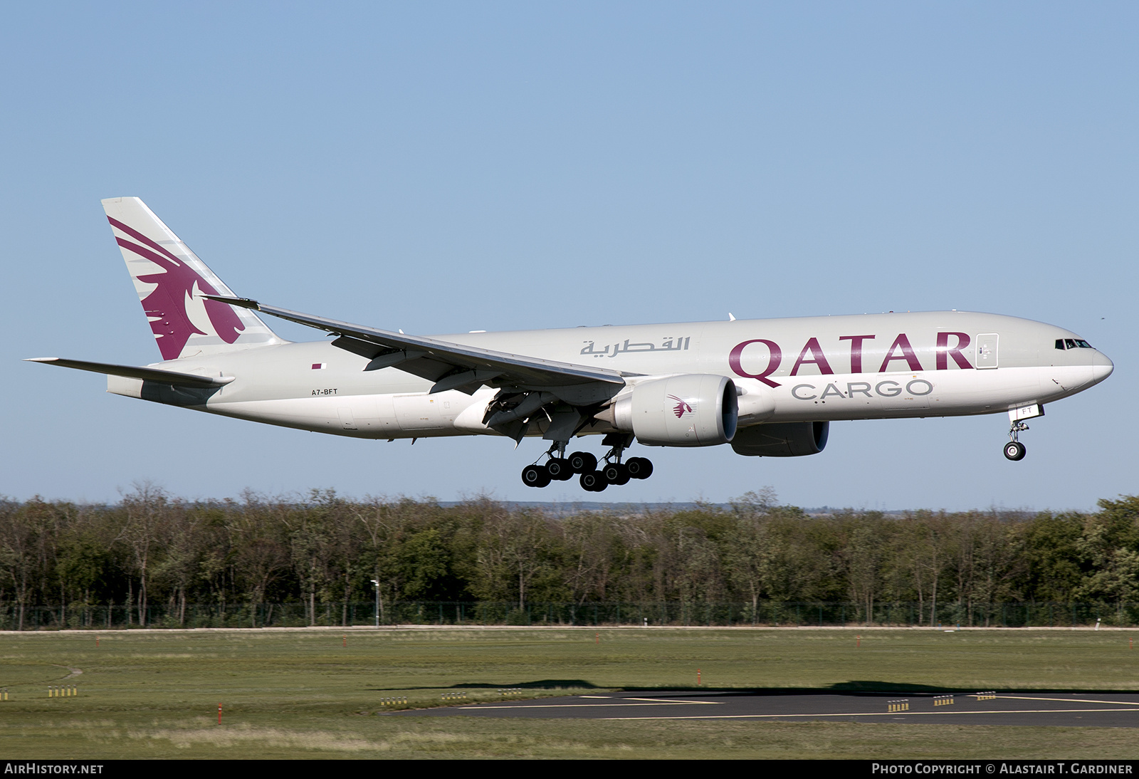 Aircraft Photo of A7-BFT | Boeing 777-F | Qatar Airways Cargo | AirHistory.net #864532