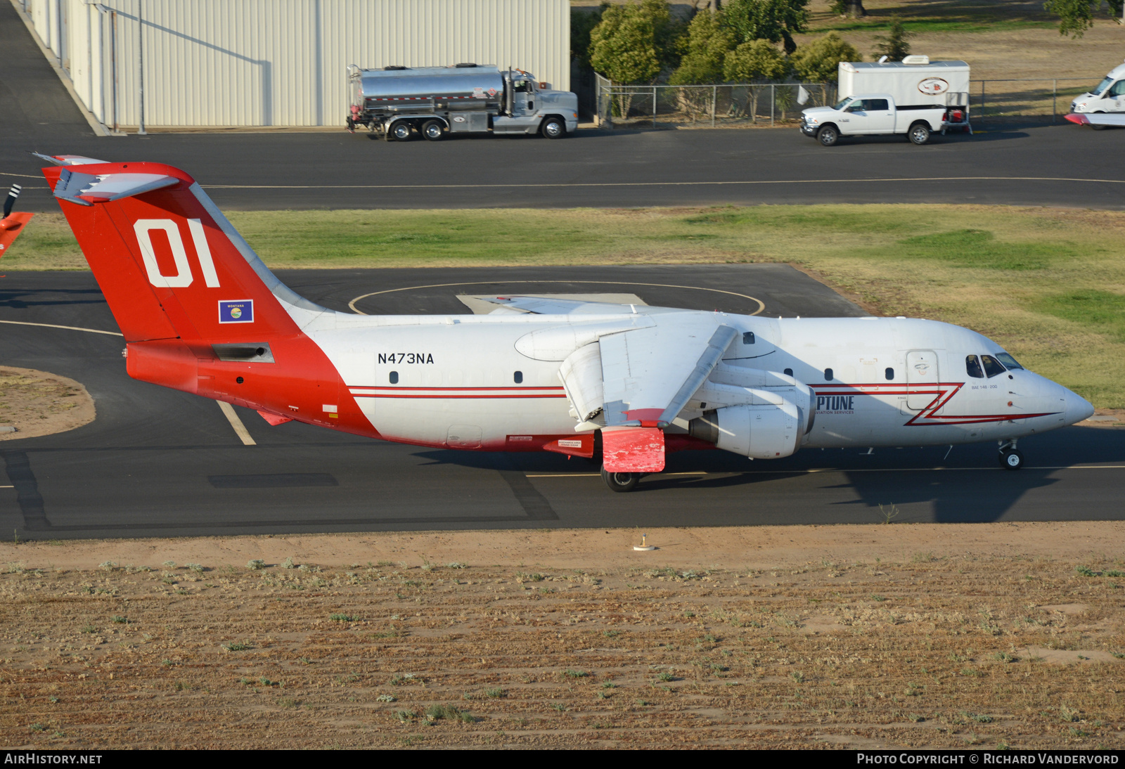 Aircraft Photo of N473NA | British Aerospace BAe-146-200 | Neptune Aviation Services | AirHistory.net #864554