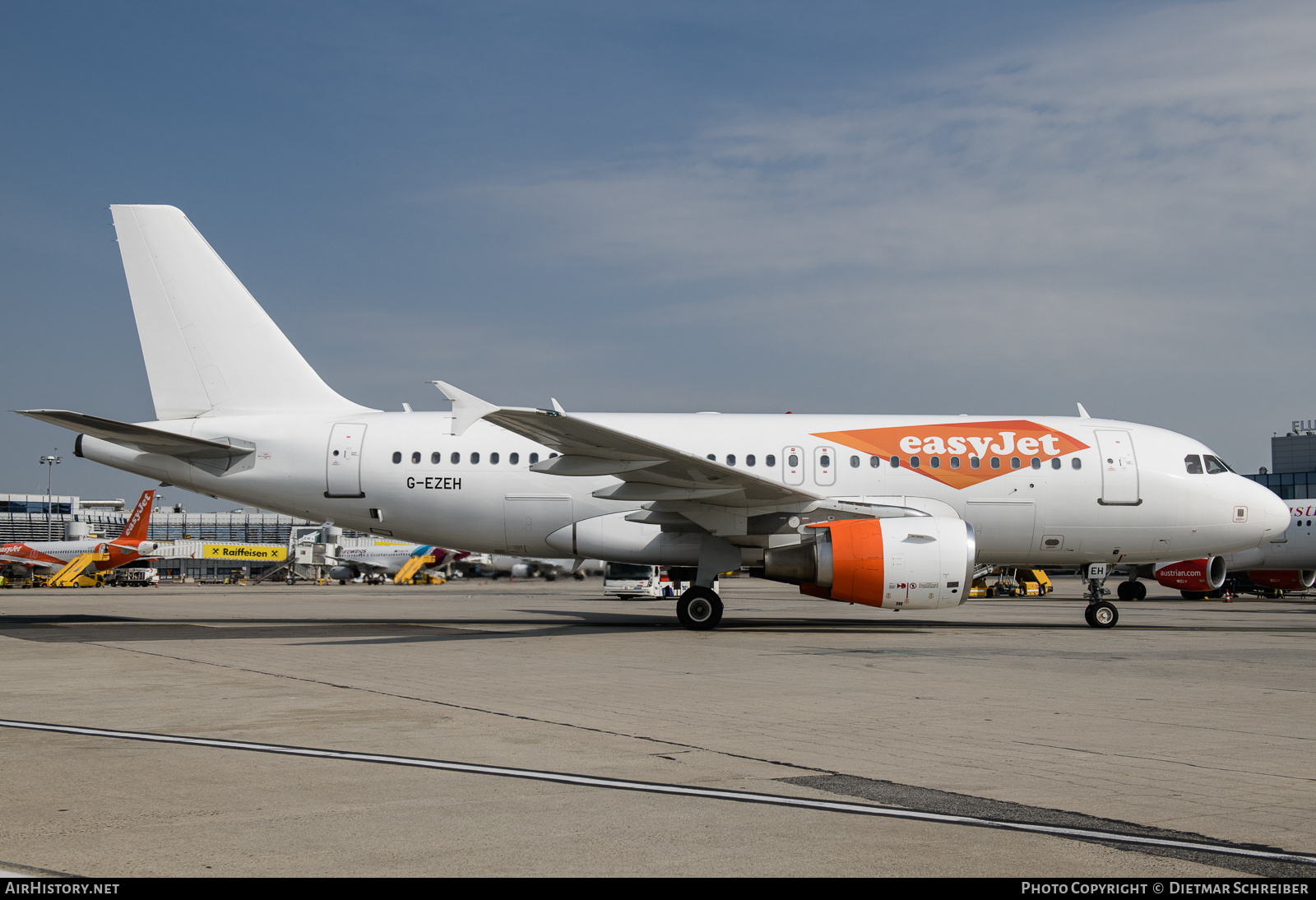 Aircraft Photo of G-EZEH | Airbus A319-111 | EasyJet | AirHistory.net #864569
