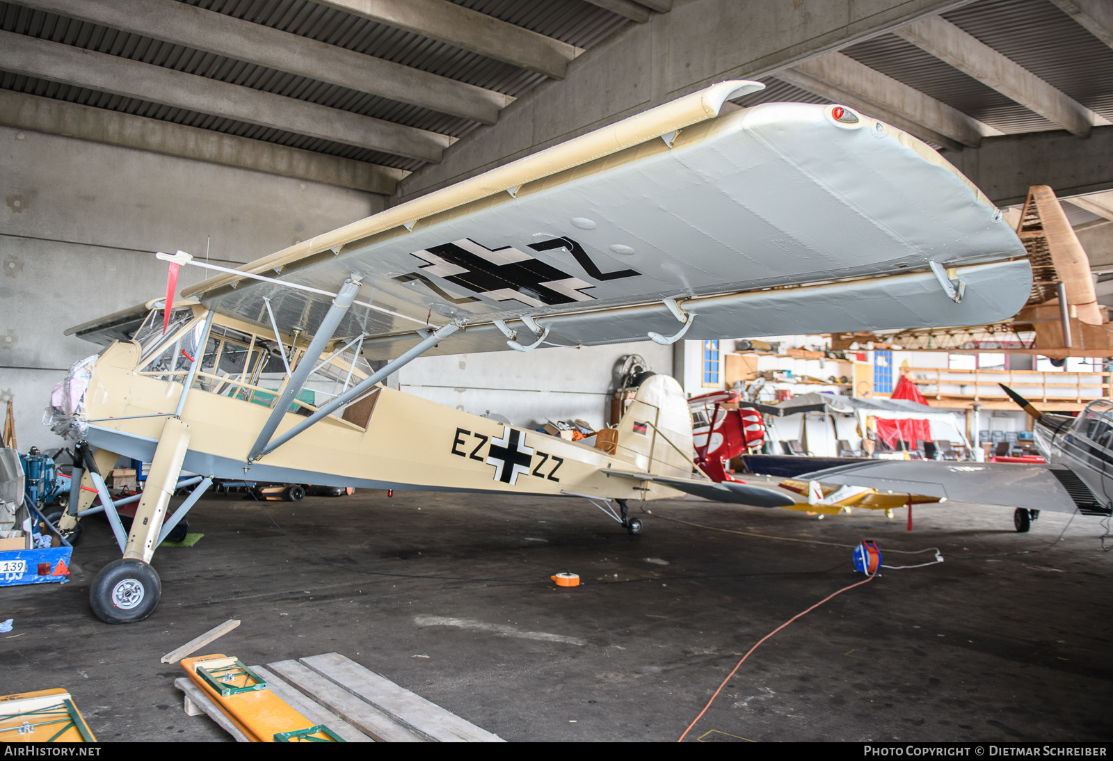 Aircraft Photo of D-EZZZ | Fieseler Fi-156C-3 Storch | AirHistory.net #864583