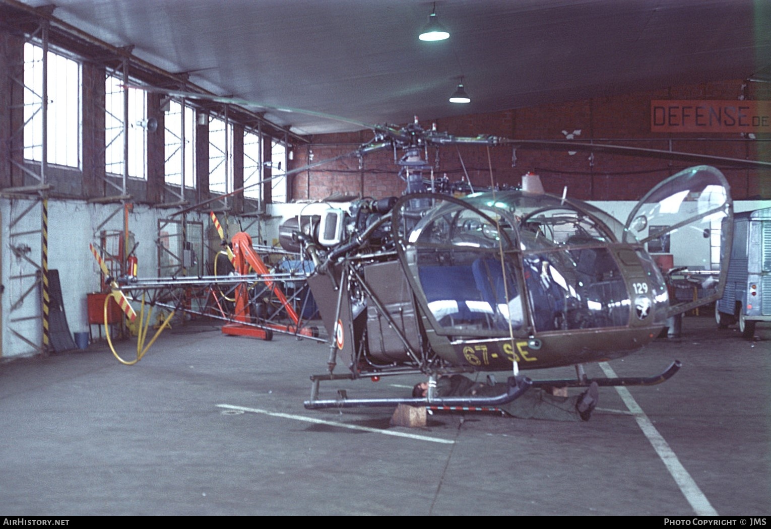 Aircraft Photo of 129 | Sud-Est SE-3130 Alouette II | France - Air Force | AirHistory.net #864608