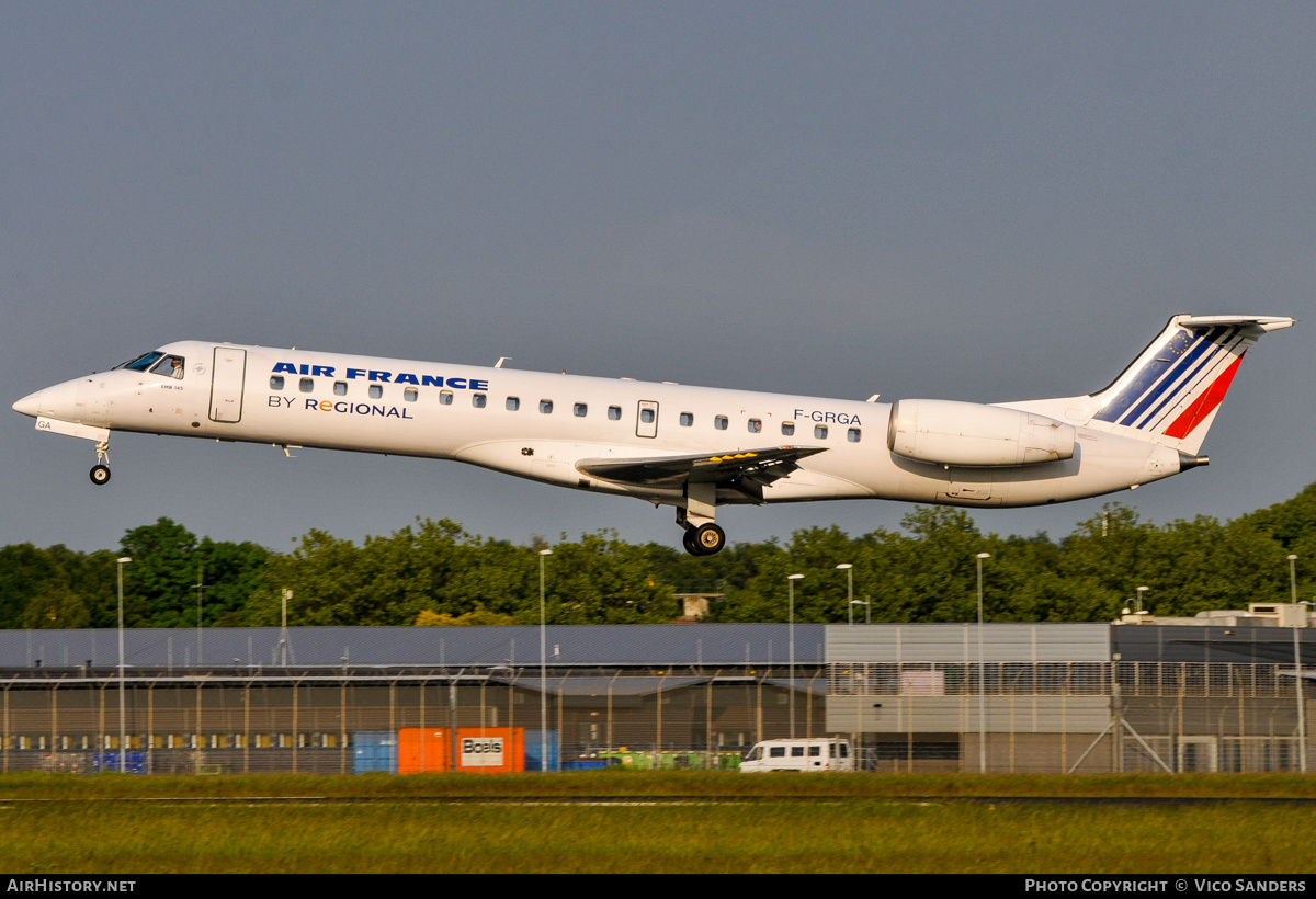 Aircraft Photo of F-GRGA | Embraer ERJ-145EU (EMB-145EU) | Air France | AirHistory.net #864632