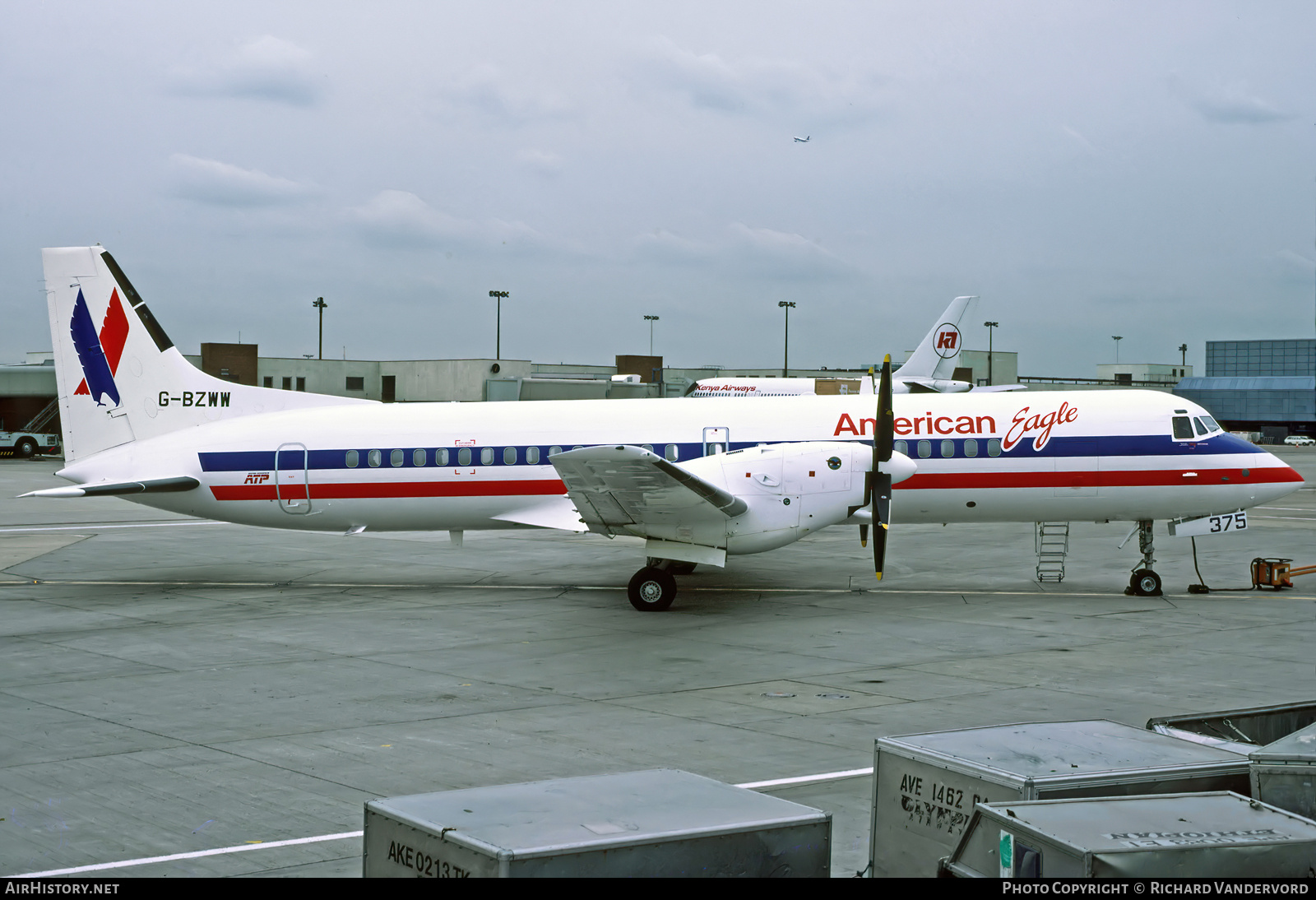 Aircraft Photo of G-BZWW | British Aerospace ATP | American Eagle | AirHistory.net #864689