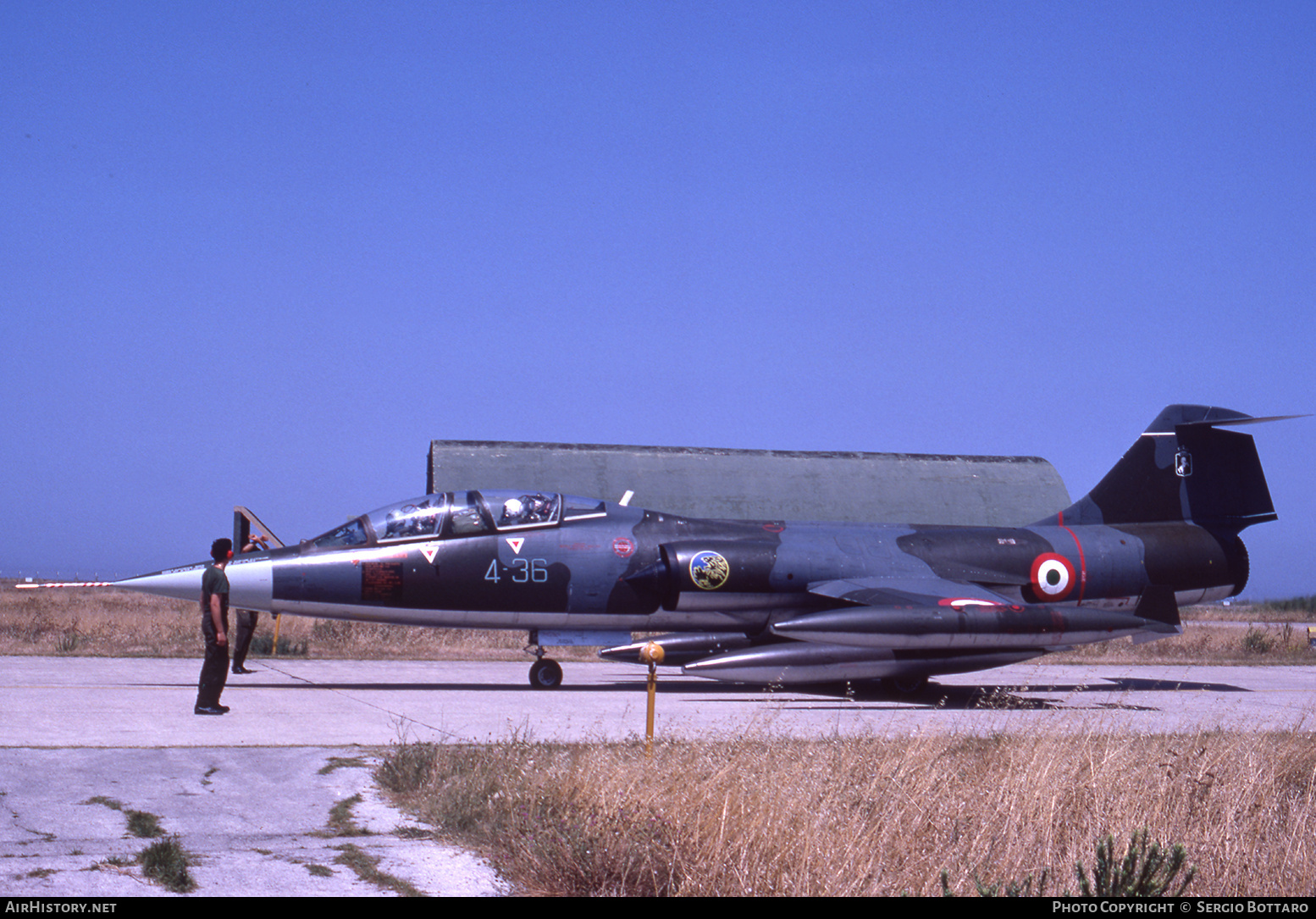 Aircraft Photo of MM54254 | Lockheed TF-104G Starfighter | Italy - Air Force | AirHistory.net #864746