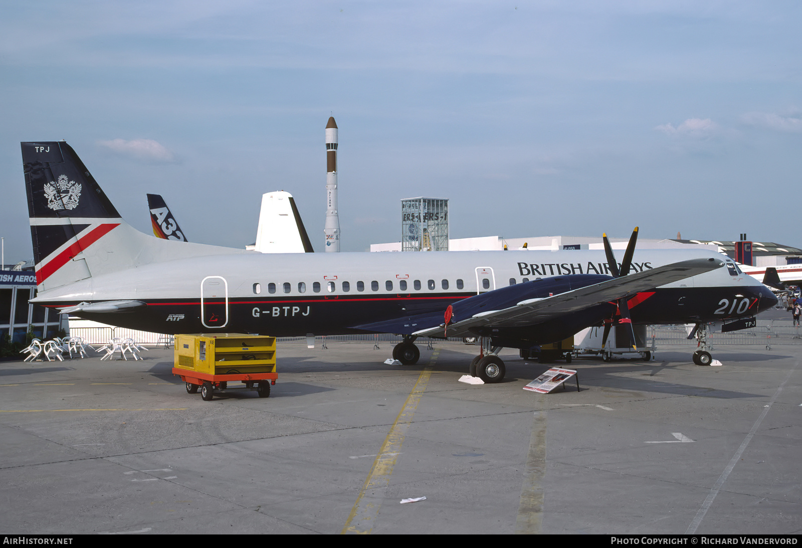 Aircraft Photo of G-BTPJ | British Aerospace ATP | British Airways | AirHistory.net #864771