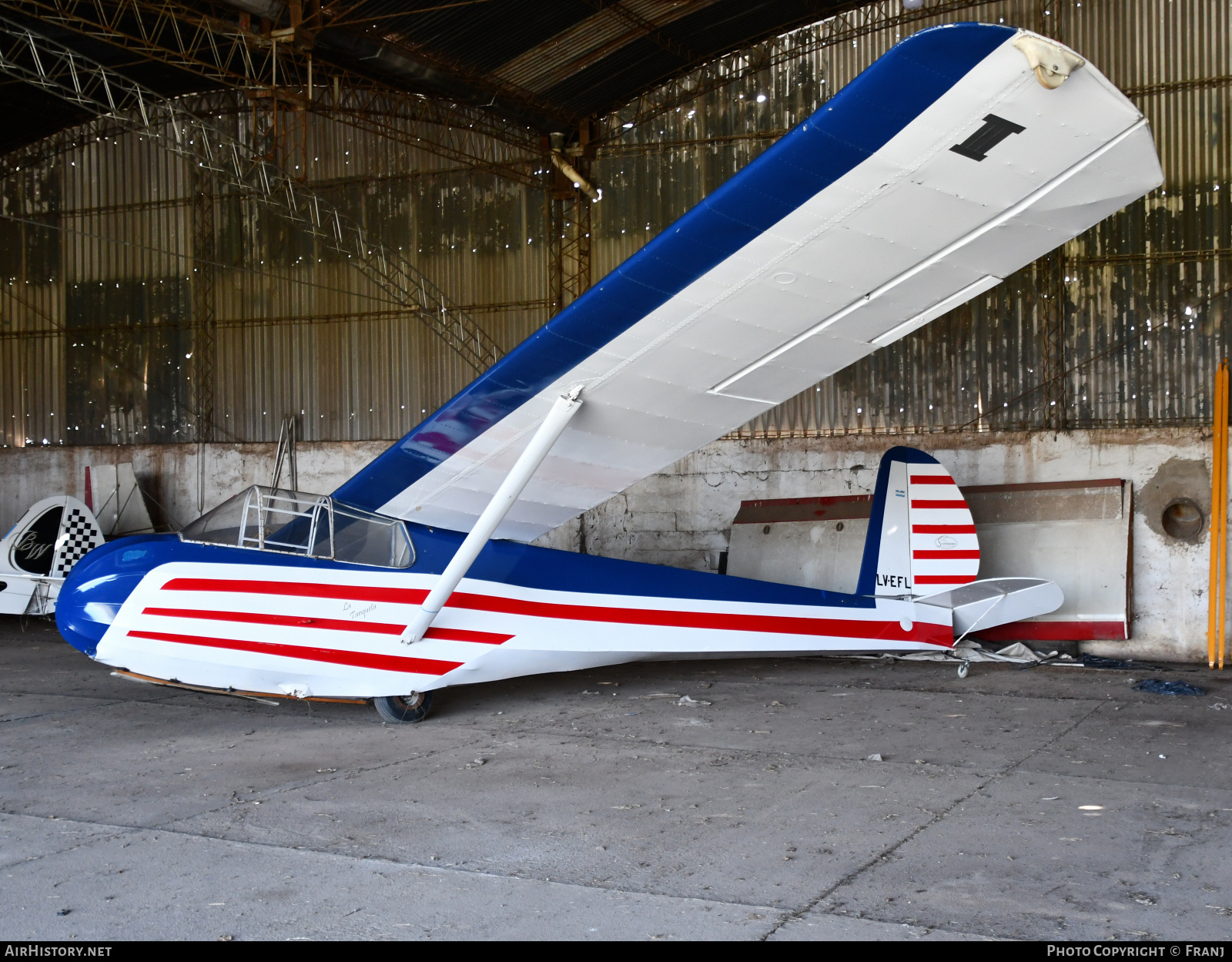 Aircraft Photo of LV-EFL | Schweizer SGU 2-22 | AirHistory.net #864816