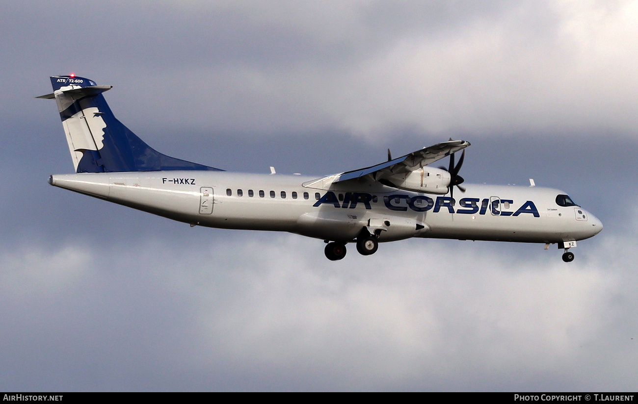 Aircraft Photo of F-HXKZ | ATR ATR-72-600 (ATR-72-212A) | Air Corsica | AirHistory.net #864853