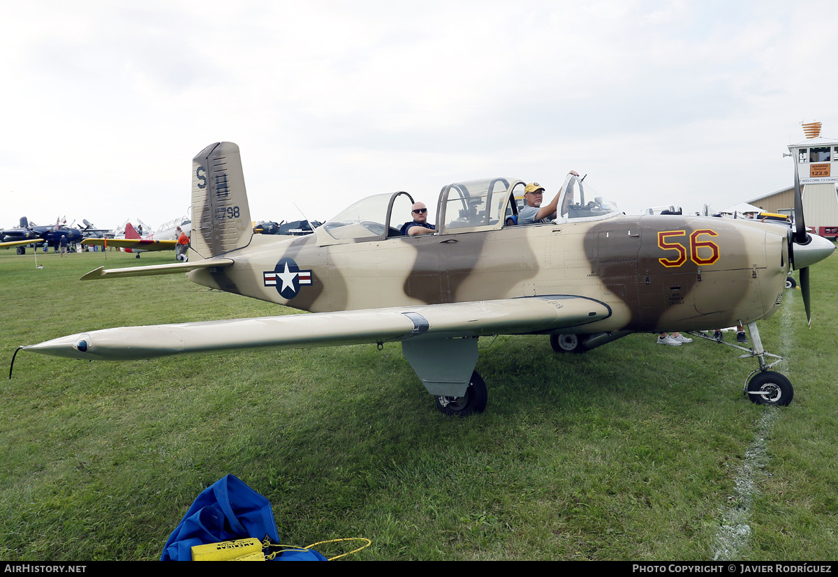 Aircraft Photo of N56ZZ | Beech T-34A Mentor | USA - Air Force | AirHistory.net #864877