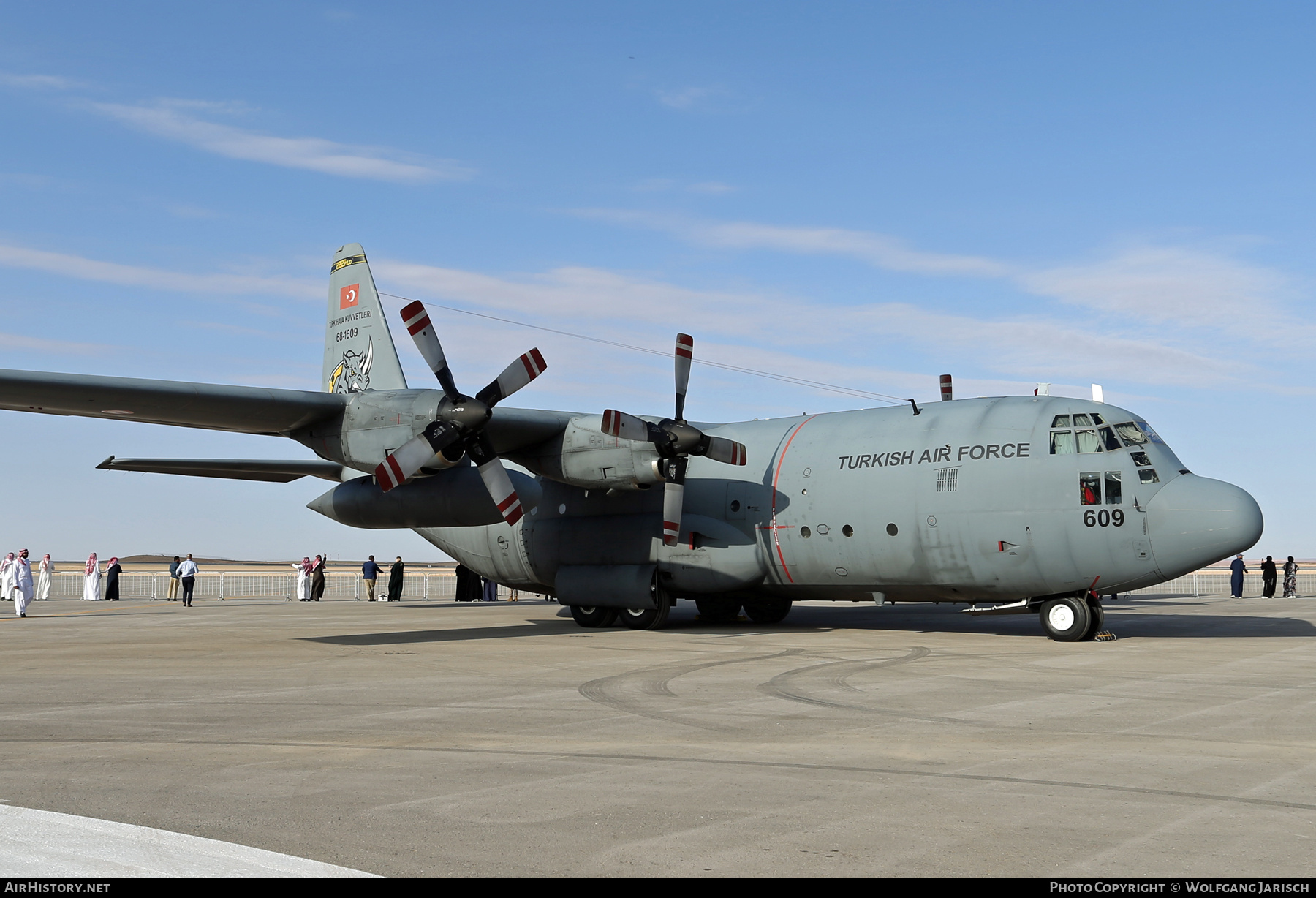 Aircraft Photo of 68-1609 / 609 | Lockheed C-130E Hercules (L-382) | Turkey - Air Force | AirHistory.net #864888
