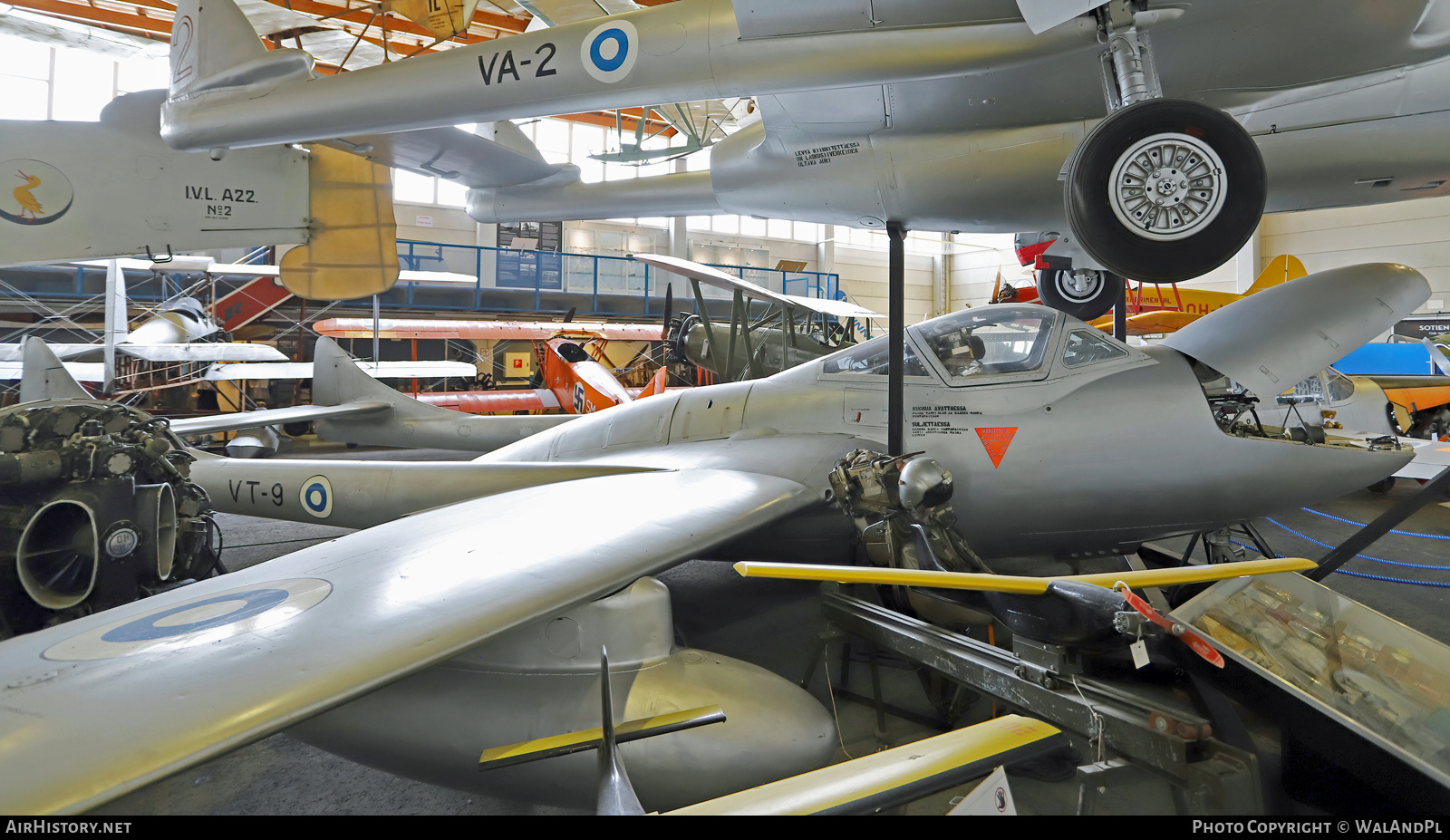 Aircraft Photo of VT-9 | De Havilland D.H. 115 Vampire T55 | Finland - Air Force | AirHistory.net #864908