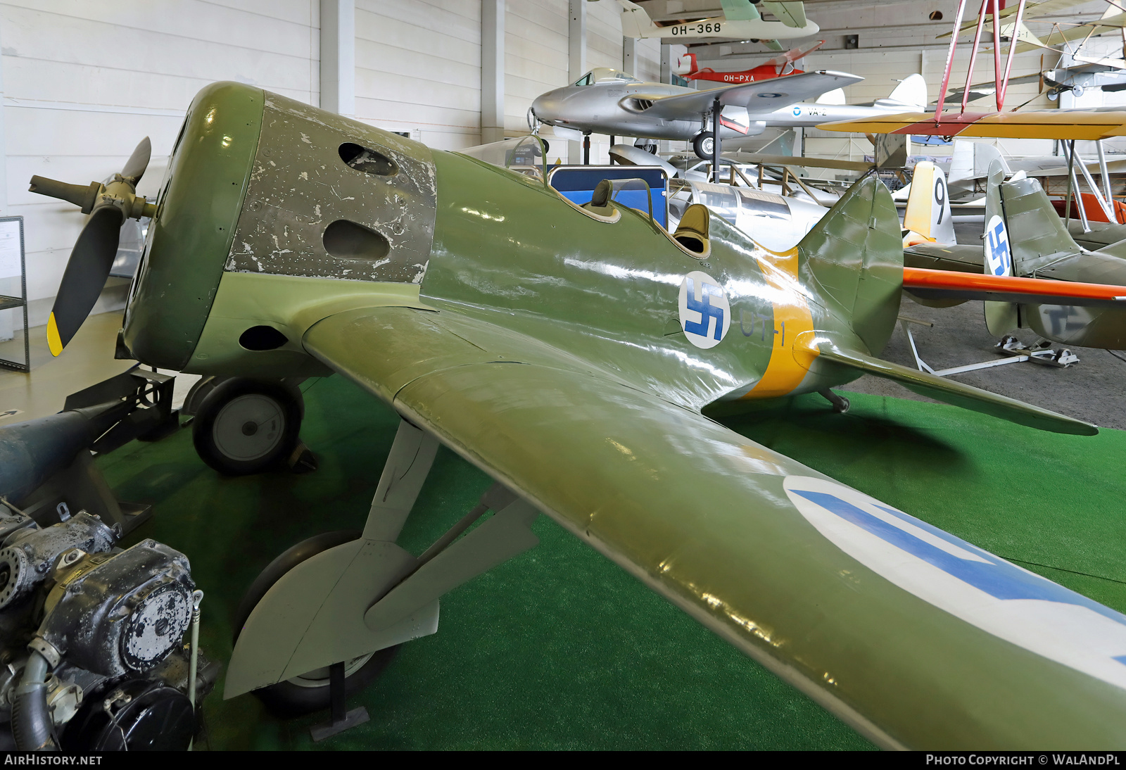 Aircraft Photo of UT-1 | Polikarpov UTI-4 ( I-16UTI) | Finland - Air Force | AirHistory.net #864909