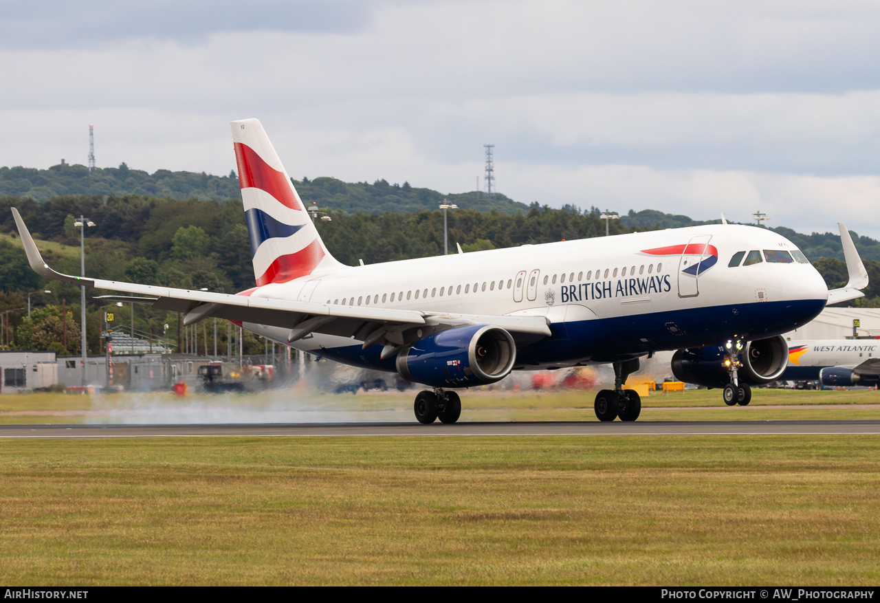 Aircraft Photo of G-EUYO | Airbus A320-232 | British Airways | AirHistory.net #864913