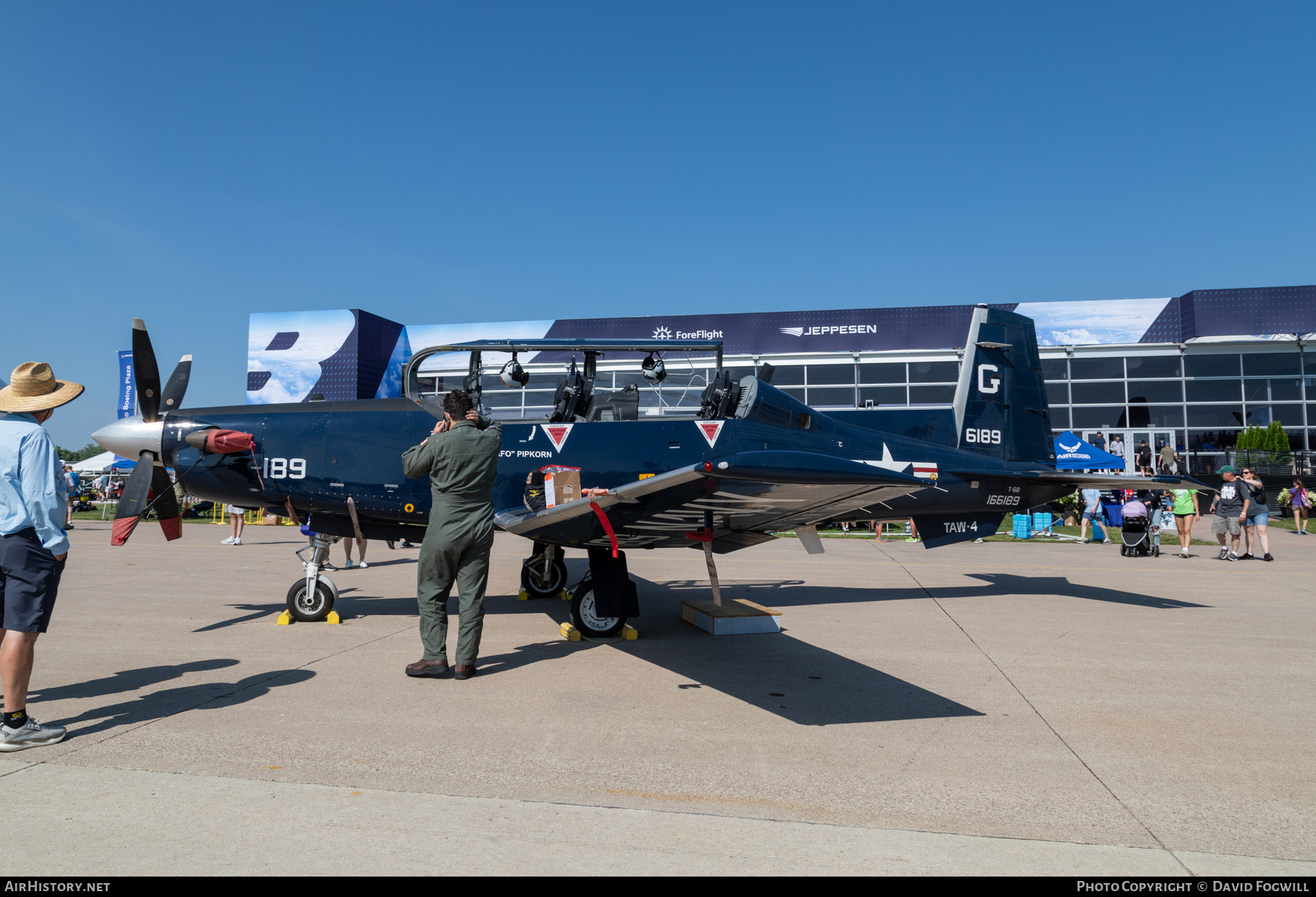 Aircraft Photo of 166189 | Beechcraft T-6C Texan II | USA - Navy | AirHistory.net #864919