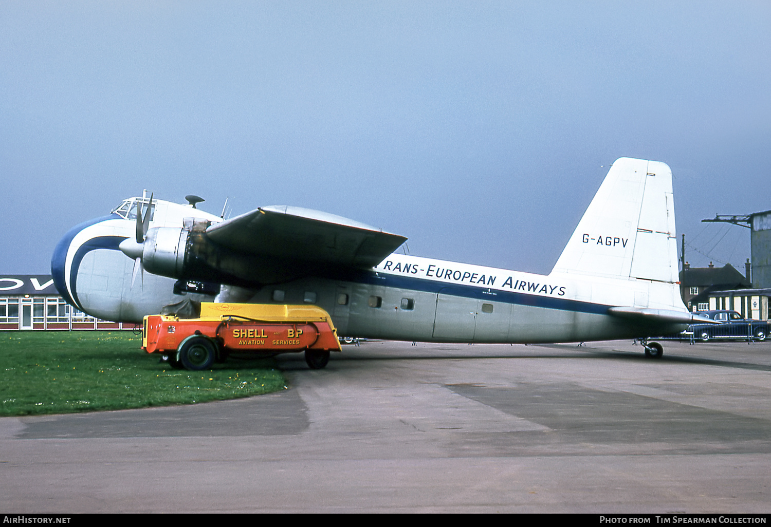 Aircraft Photo of G-AGPV | Bristol 170 Wayfarer Mk2 | Trans-European Airways | AirHistory.net #864921