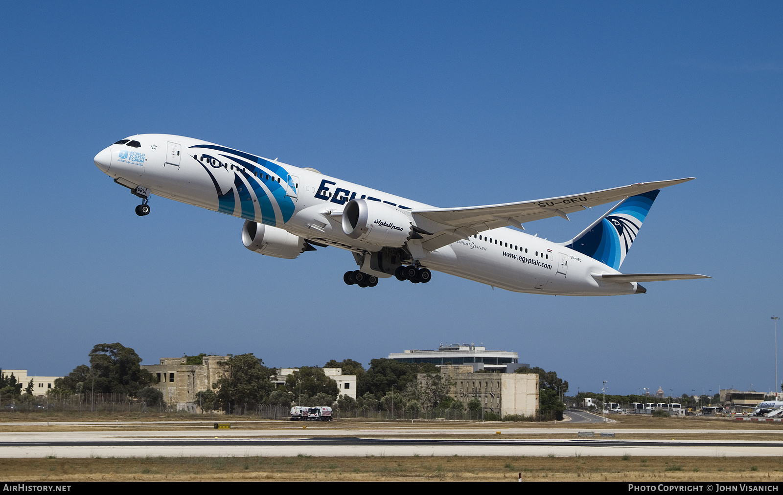 Aircraft Photo of SU-GEU | Boeing 787-9 Dreamliner | EgyptAir | AirHistory.net #864976