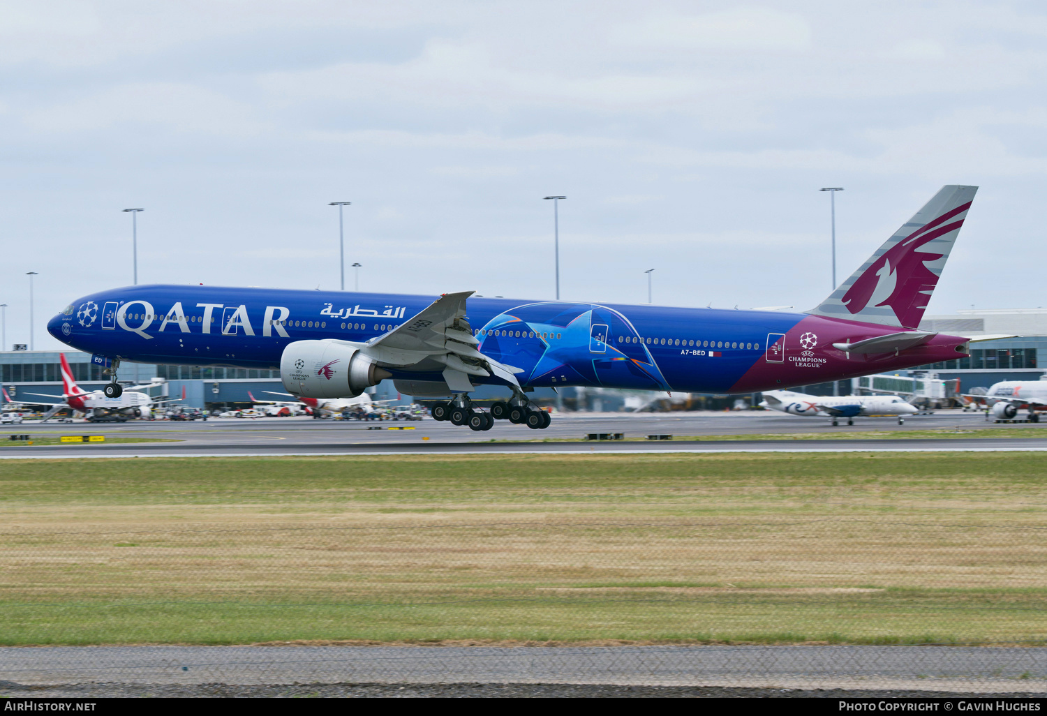 Aircraft Photo of A7-BED | Boeing 777-3DZ/ER | Qatar Airways | AirHistory.net #865014