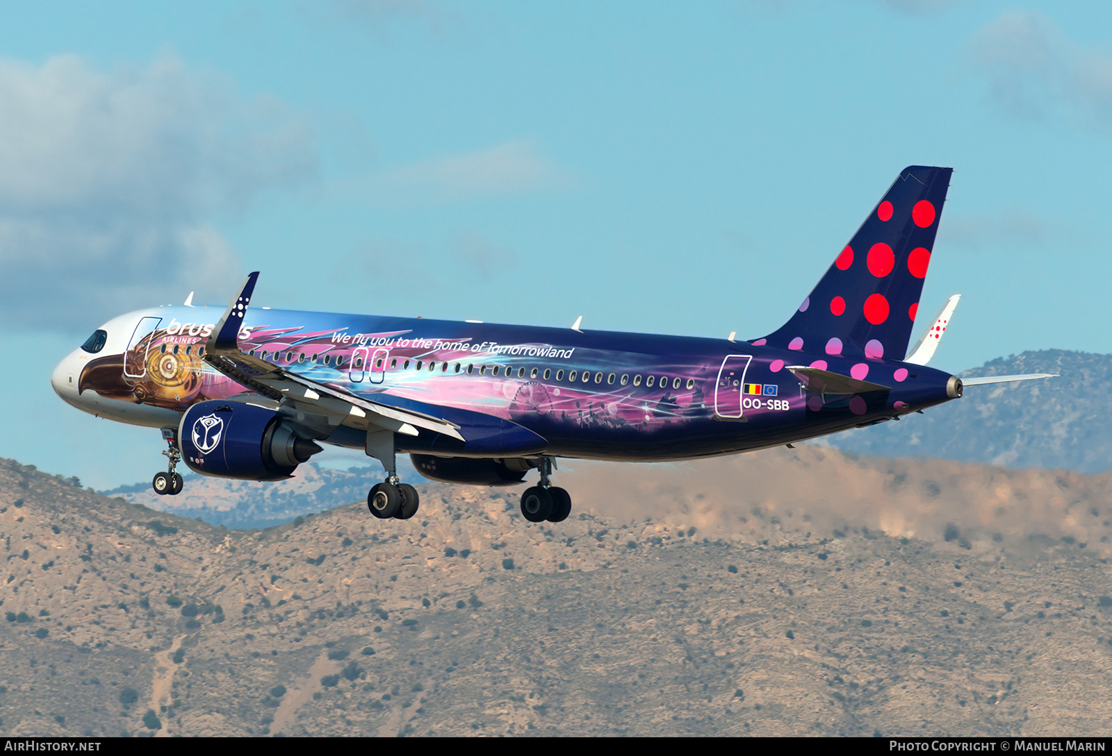 Aircraft Photo of OO-SBB | Airbus A320-251N | Brussels Airlines | AirHistory.net #865022