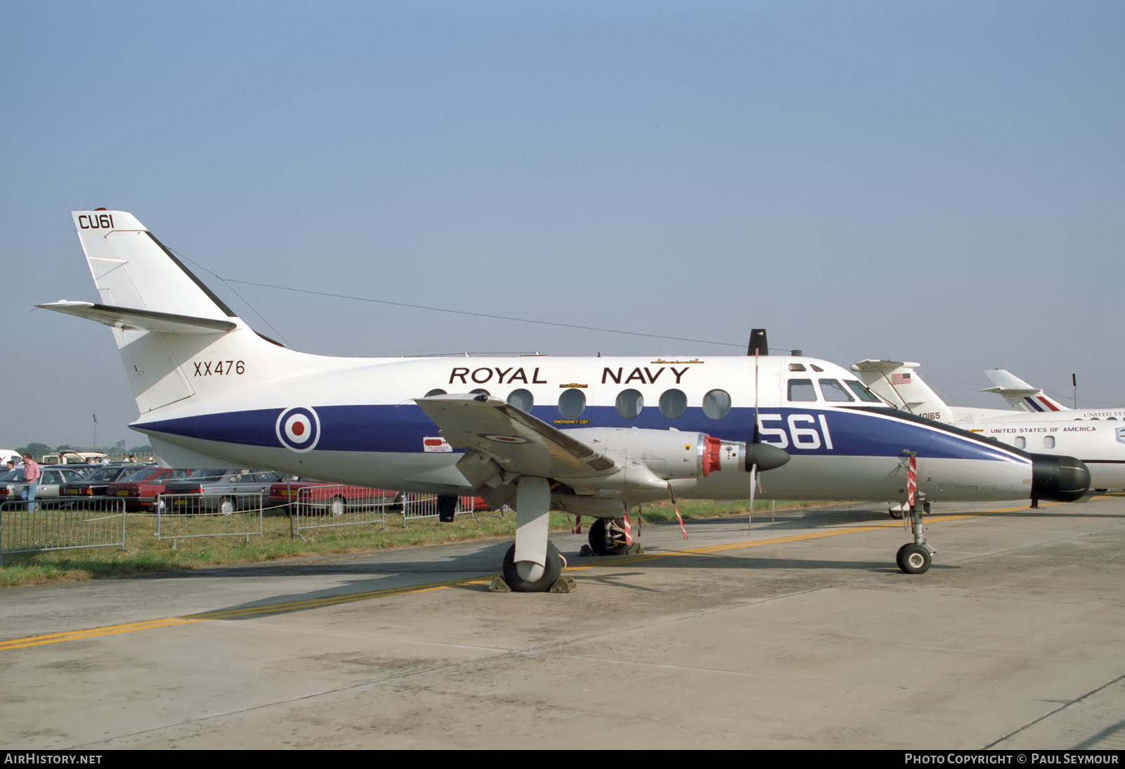 Aircraft Photo of XX476 | Scottish Aviation HP-137 Jetstream T2 | UK - Navy | AirHistory.net #865047