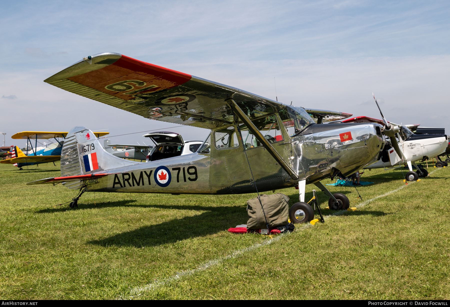 Aircraft Photo of C-GSOY / 16719 | Cessna L-19A Bird Dog | Canada - Army | AirHistory.net #865066