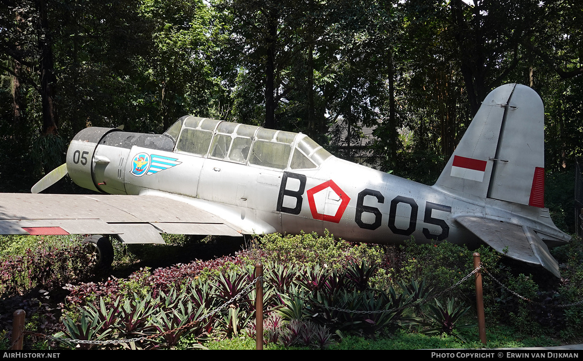 Aircraft Photo of B-605 | Vultee BT-13A Valiant | Indonesia - Air Force | AirHistory.net #865080