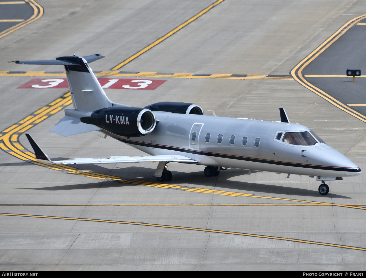 Aircraft Photo of LV-KMA | Learjet 60 | AirHistory.net #865159