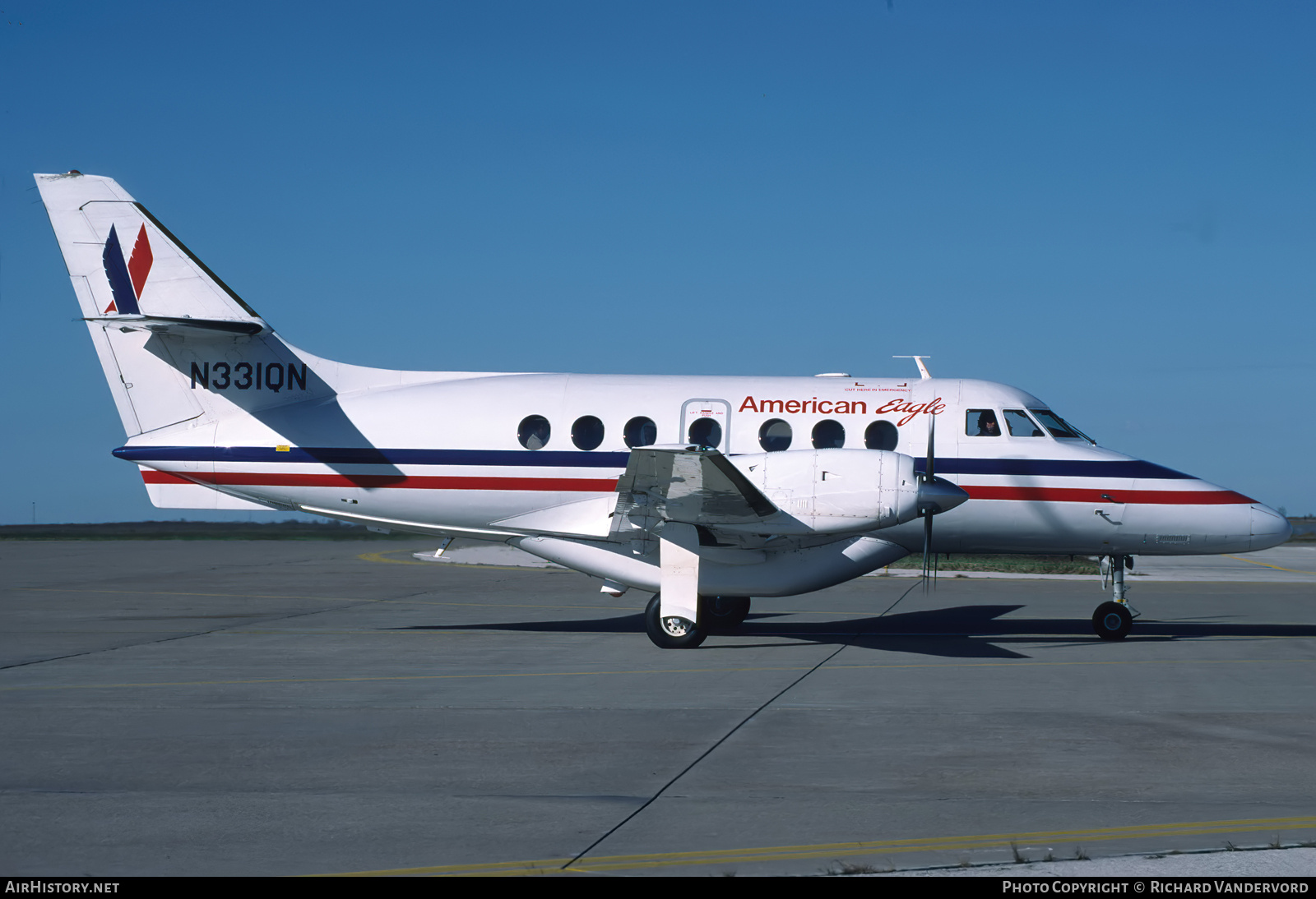 Aircraft Photo of N331QN | British Aerospace BAe-3101 Jetstream 31 | American Eagle | AirHistory.net #865211