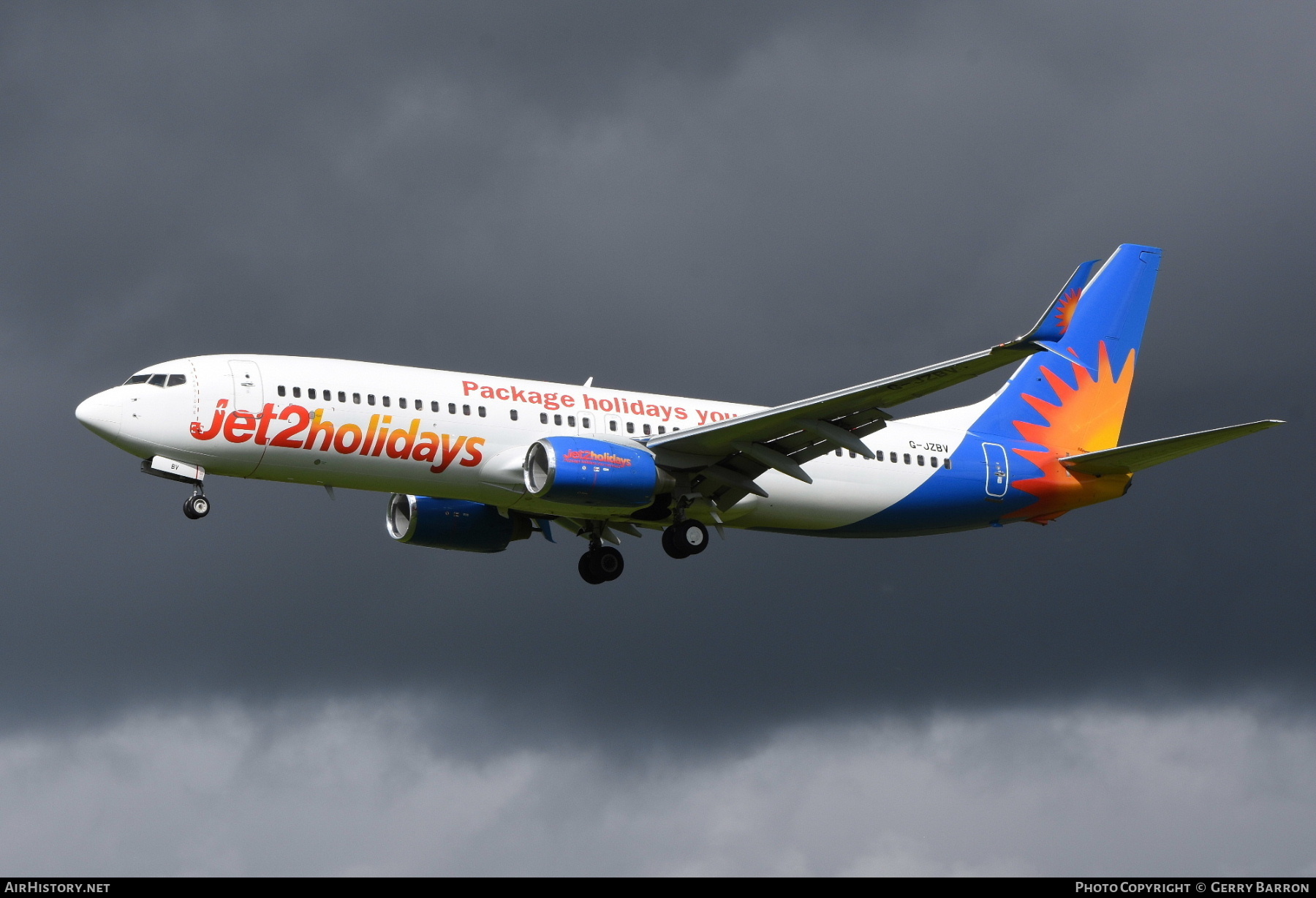 Aircraft Photo of G-JZBV | Boeing 737-85P | Jet2 Holidays | AirHistory.net #865246