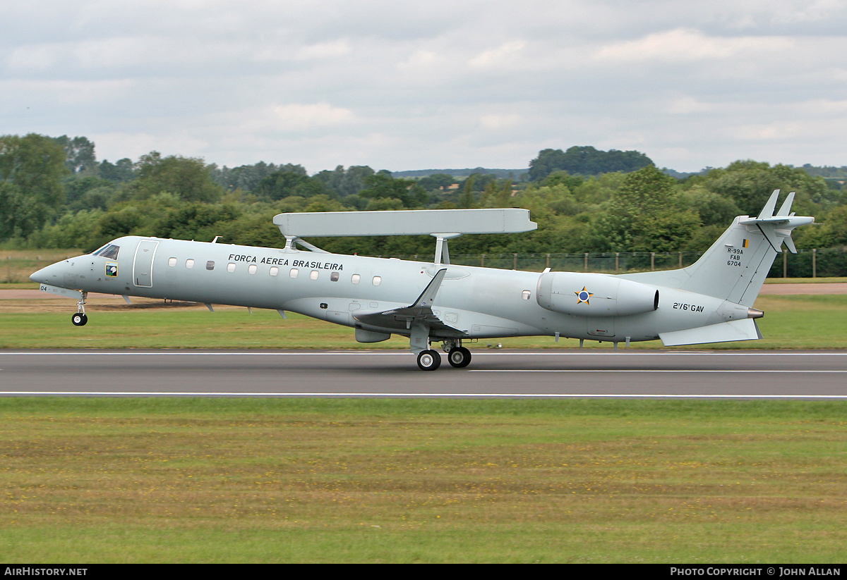 Aircraft Photo of 6704 | Embraer E-99 (EMB-145SA) | Brazil - Air Force | AirHistory.net #865347