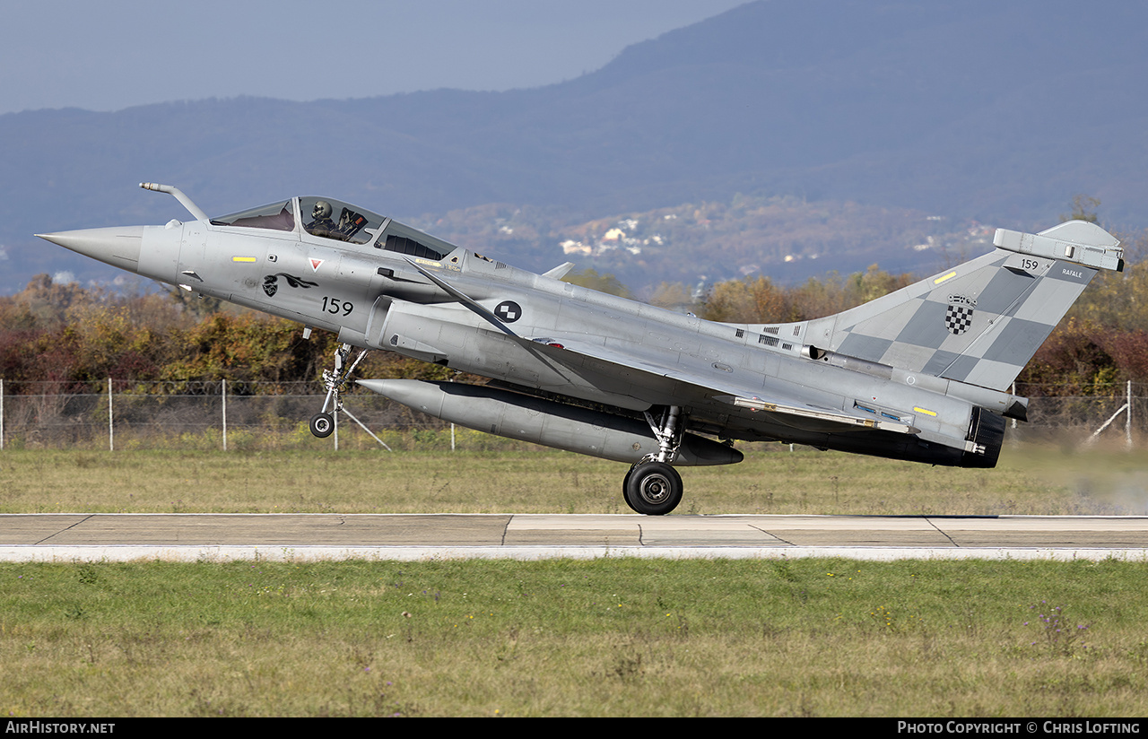 Aircraft Photo of 159 | Dassault Rafale C | Croatia - Air Force | AirHistory.net #865358