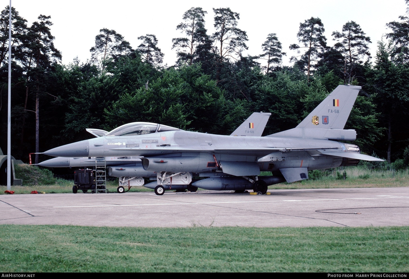 Aircraft Photo of FA-58 | General Dynamics F-16A Fighting Falcon | Belgium - Air Force | AirHistory.net #865373
