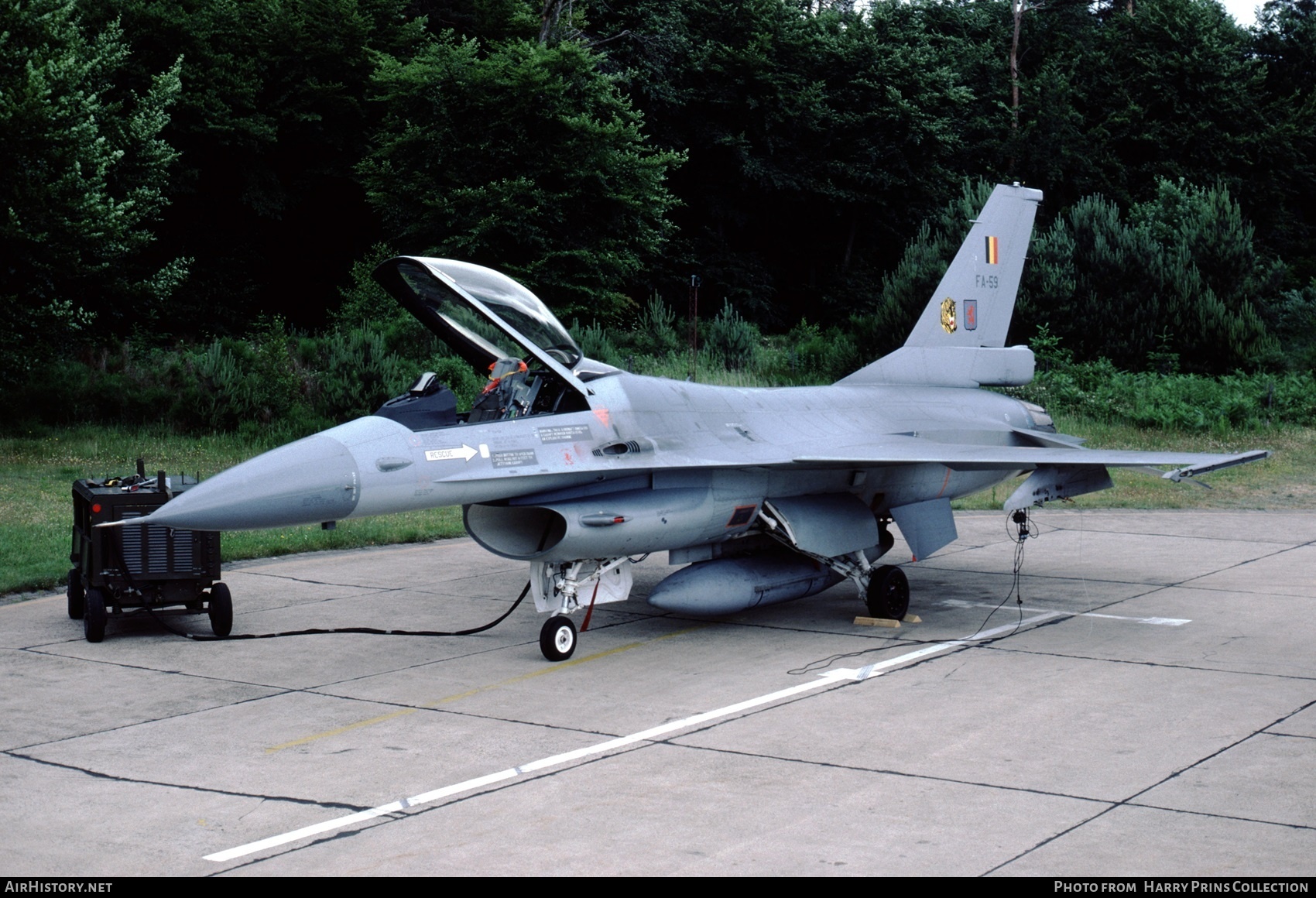 Aircraft Photo of FA59 | General Dynamics F-16A Fighting Falcon | Belgium - Air Force | AirHistory.net #865374