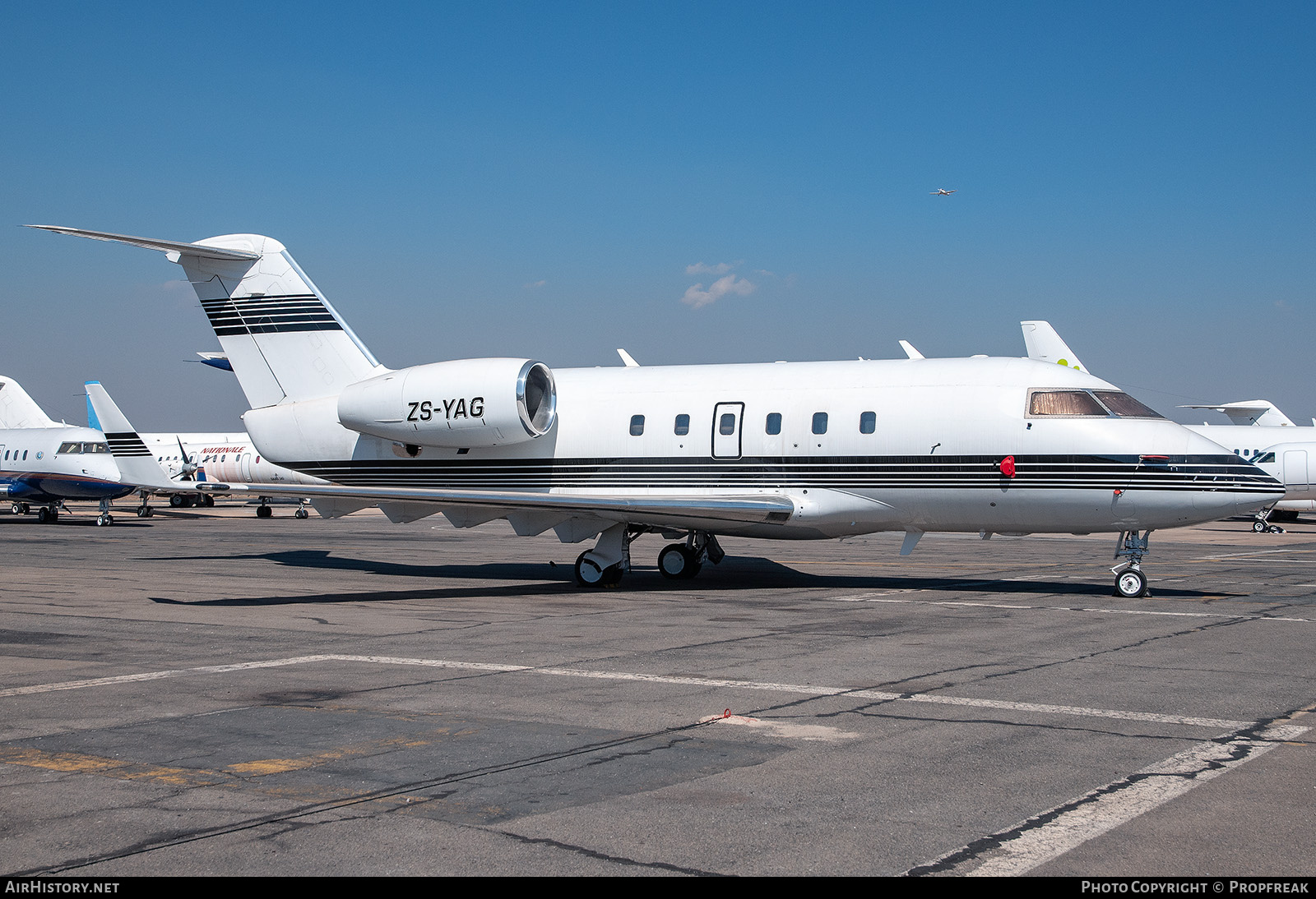Aircraft Photo of ZS-YAG | Canadair Challenger 600S (CL-600-1A11) | AirHistory.net #865658