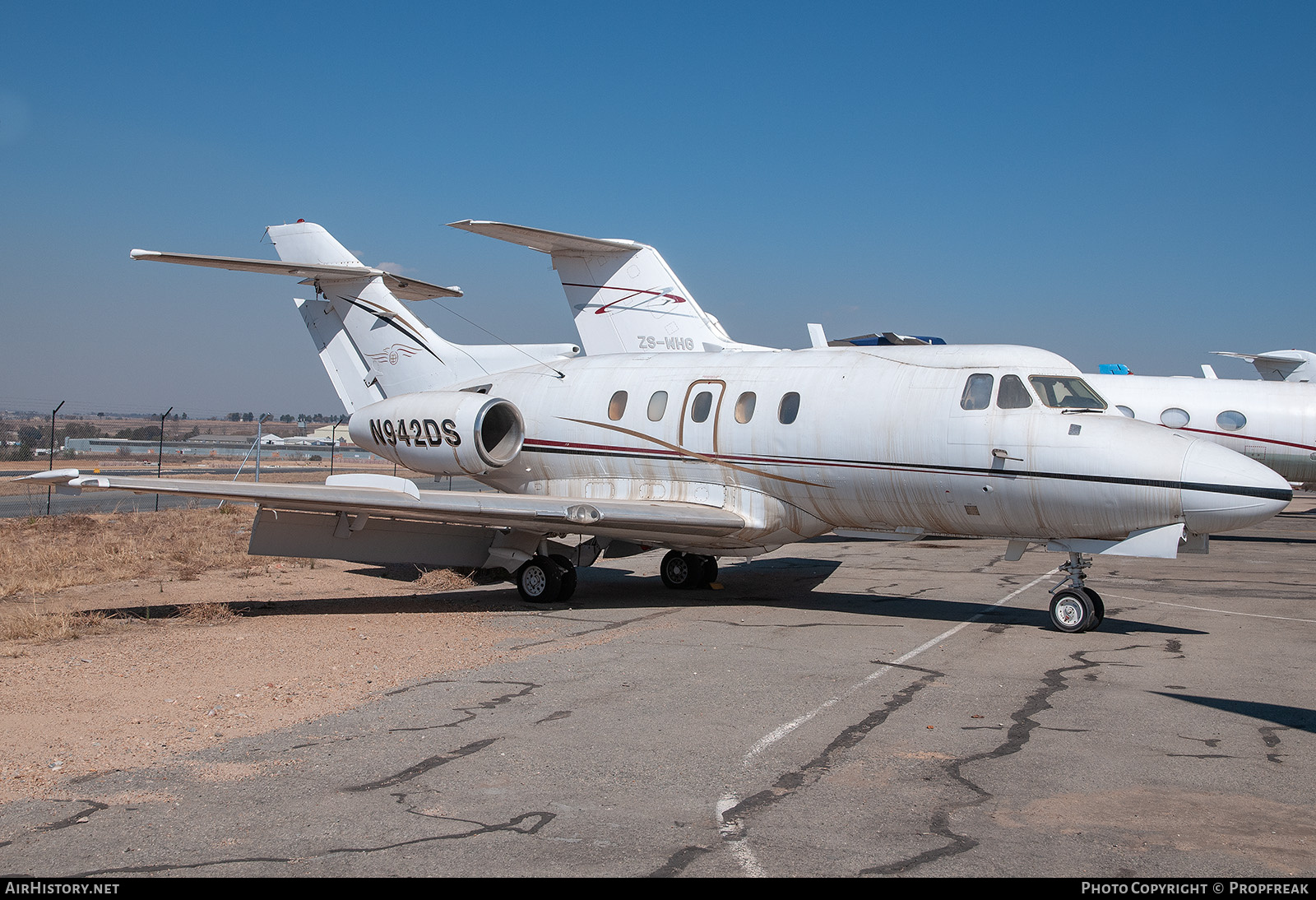 Aircraft Photo of N942DS | Hawker Siddeley HS-125-1A/731 | AirHistory.net #865659