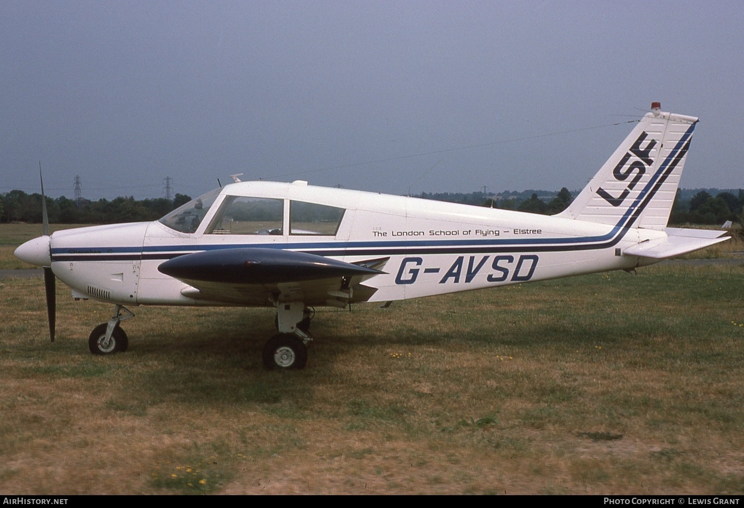 Aircraft Photo of G-AVSD | Piper PA-28-180 Cherokee C | LSF - London School of Flying | AirHistory.net #865708
