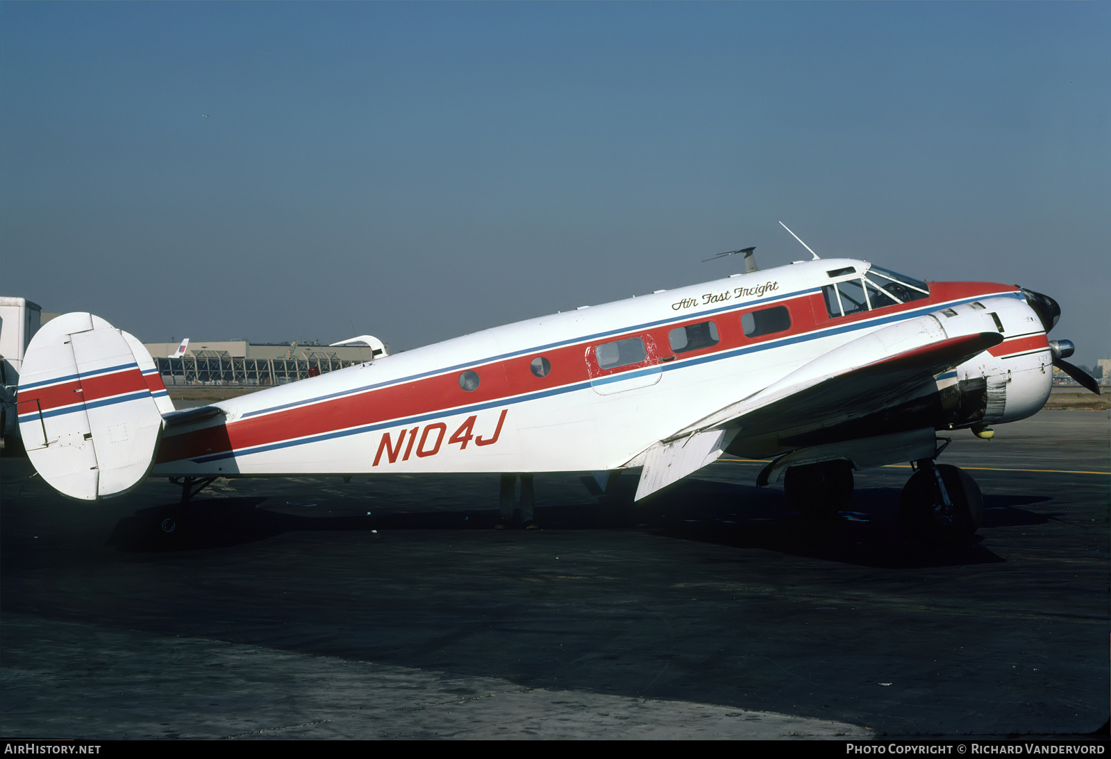 Aircraft Photo of N104J | Beech D18S | Air Fast Freight | AirHistory.net #865992