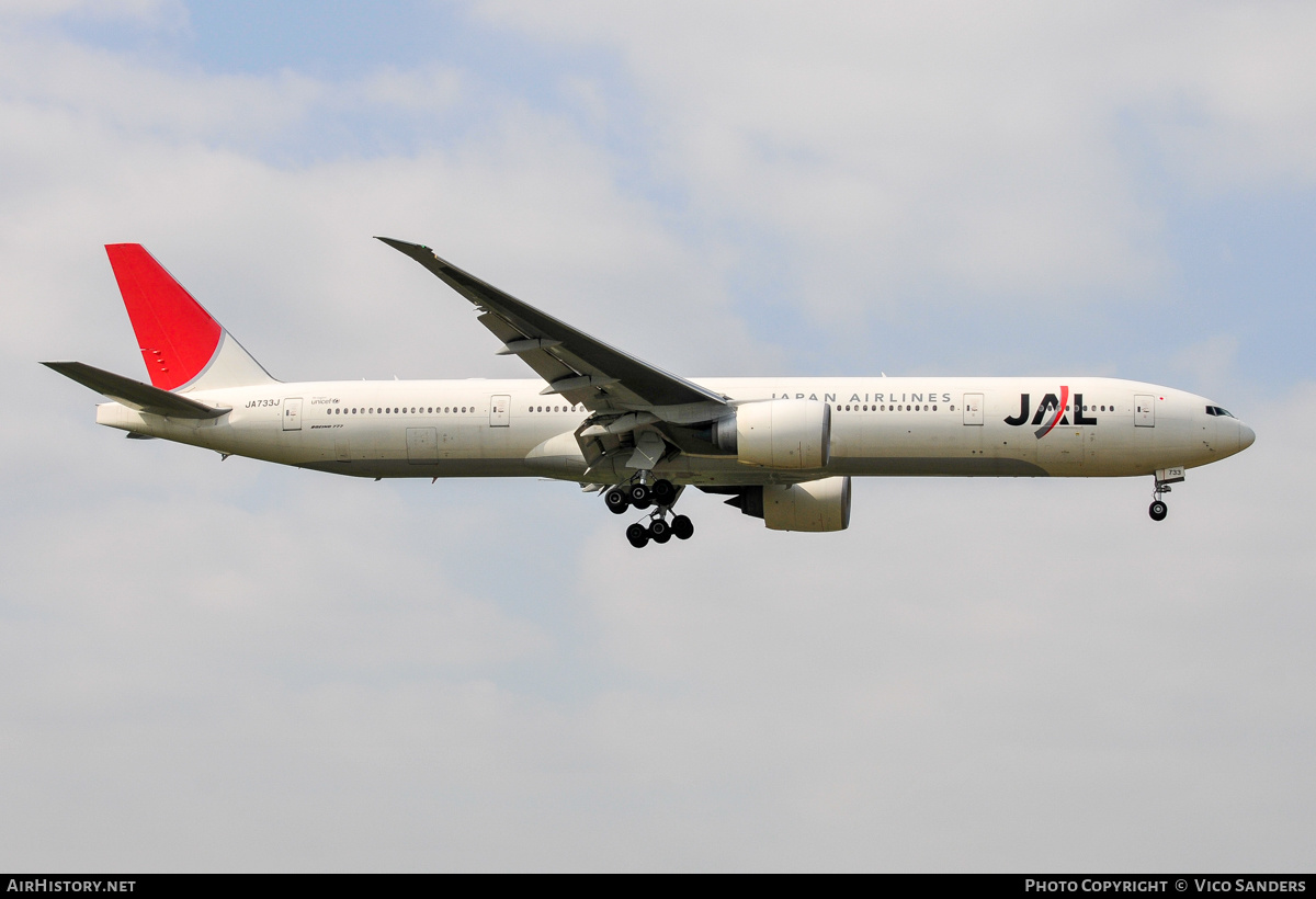 Aircraft Photo of JA733J | Boeing 777-346/ER | Japan Airlines - JAL | AirHistory.net #866976