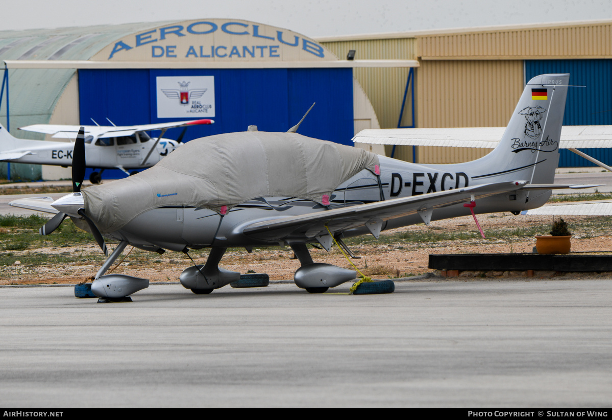 Aircraft Photo of D-EXCD | Cirrus SR-22 G3-GTS | Barney Air | AirHistory.net #867054