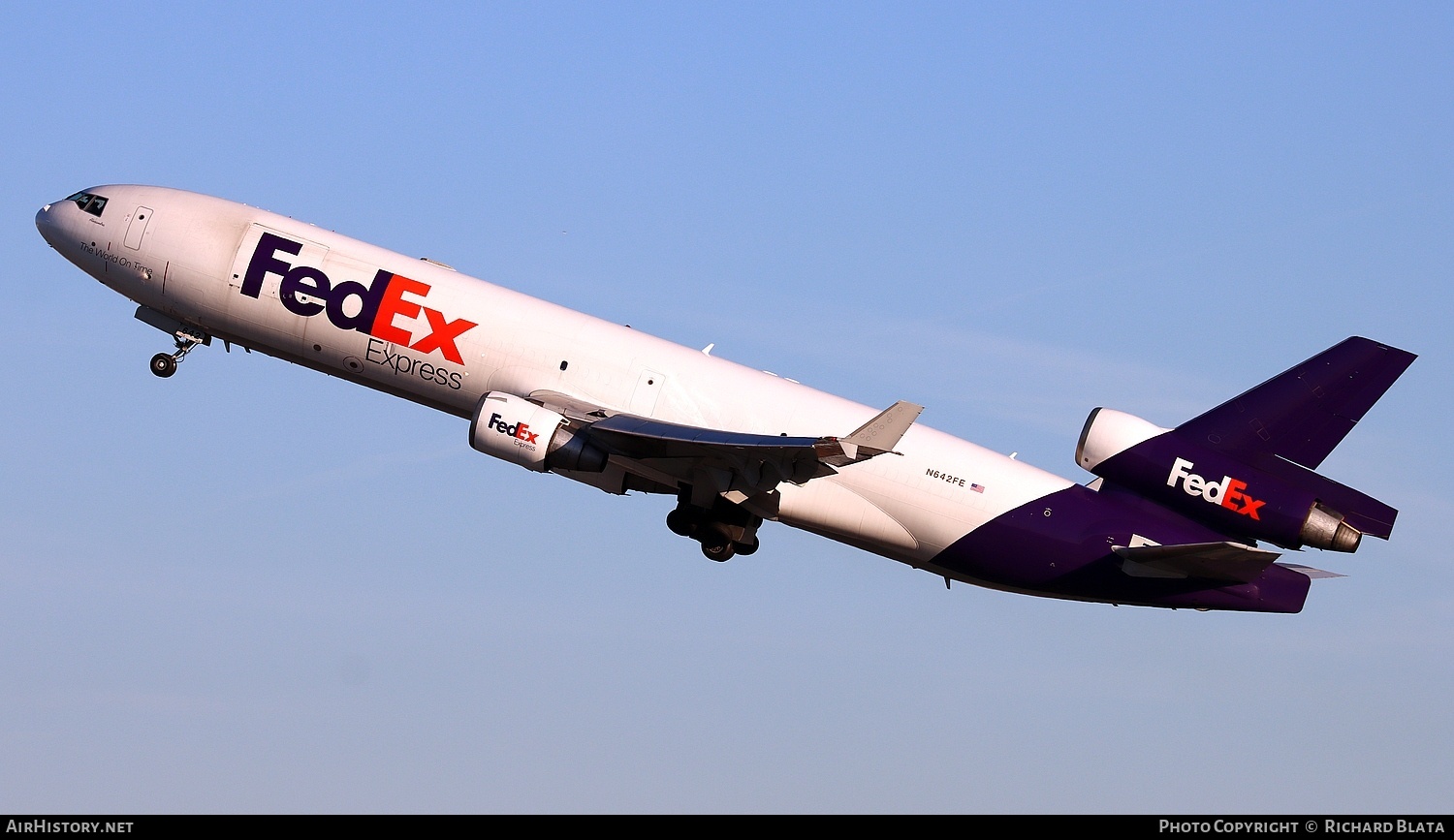 Aircraft Photo of N642FE | McDonnell Douglas MD-11F | FedEx Express - Federal Express | AirHistory.net #867294